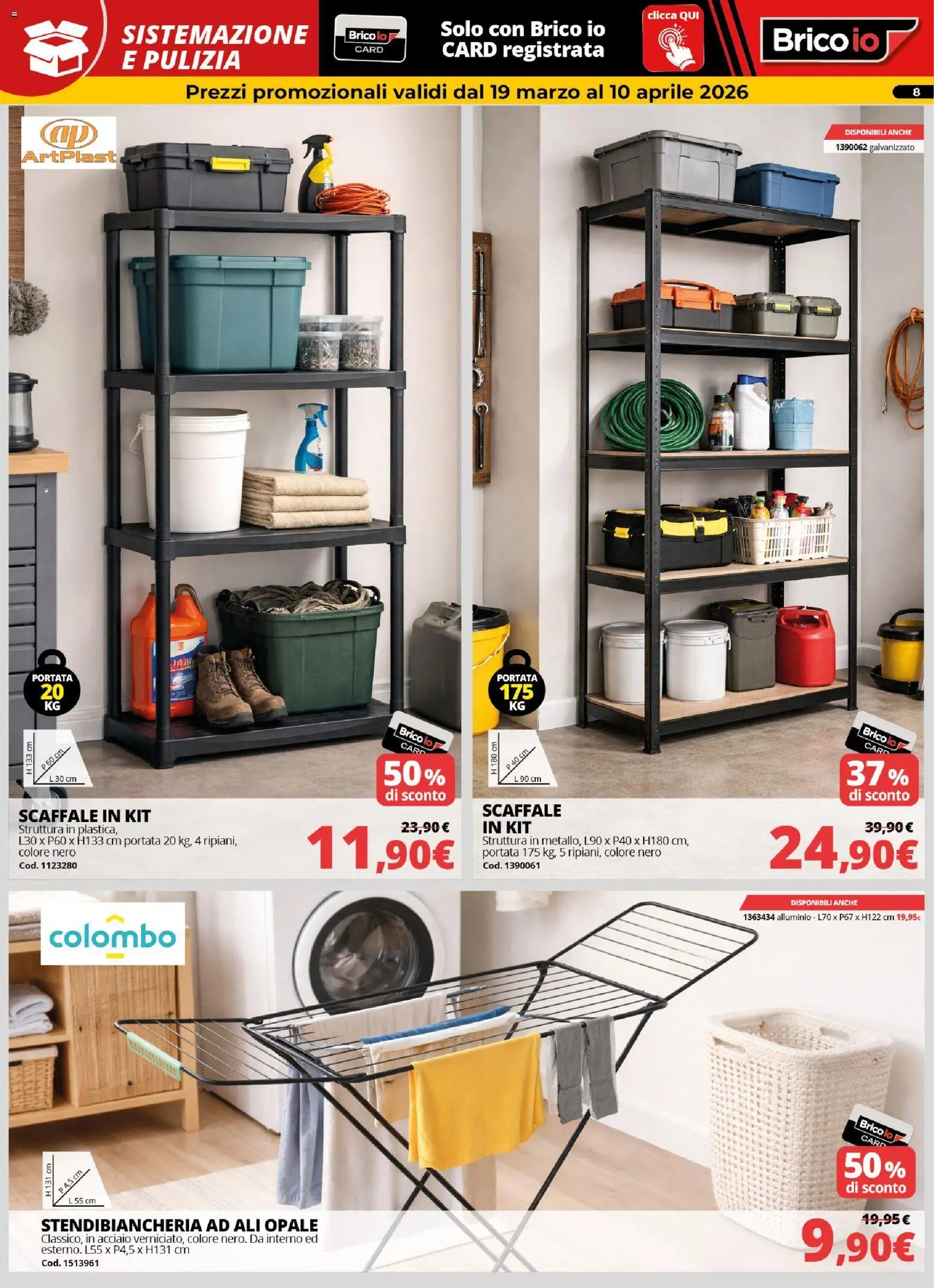 Brico io volantino Grande Apertura a Diano Castello (2026-03-19 - 2026-04-10)