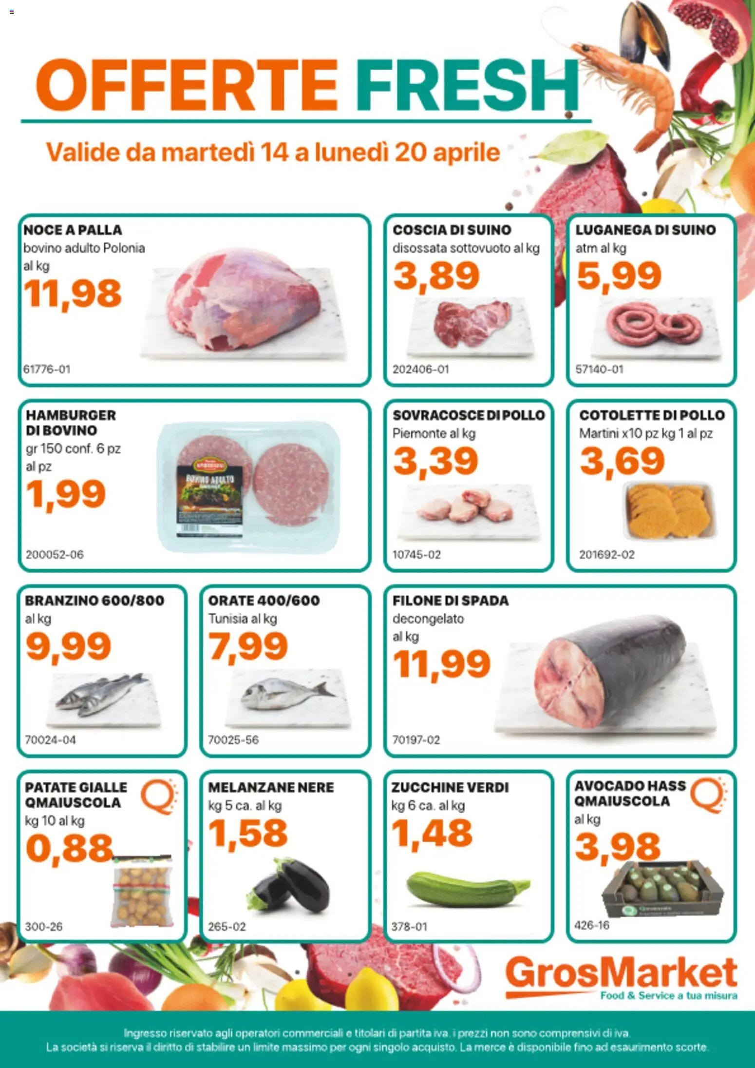 Sogegross volantino Offerte Fresh (2026-04-14 - 2026-04-20)