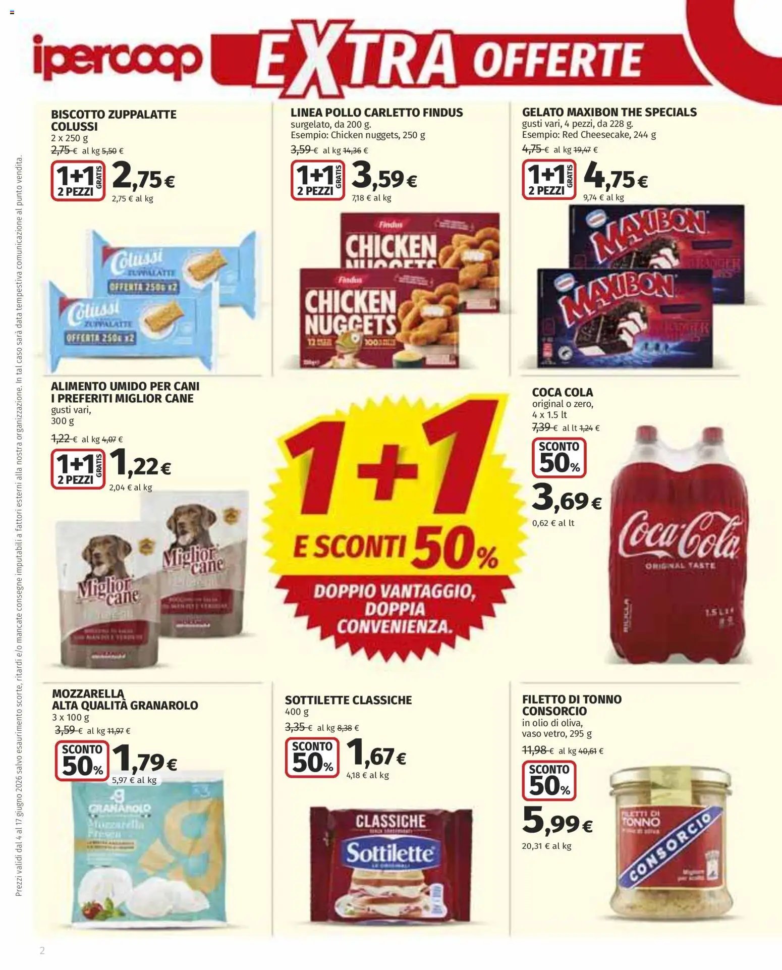 Ipercoop volantino Milano Bonola