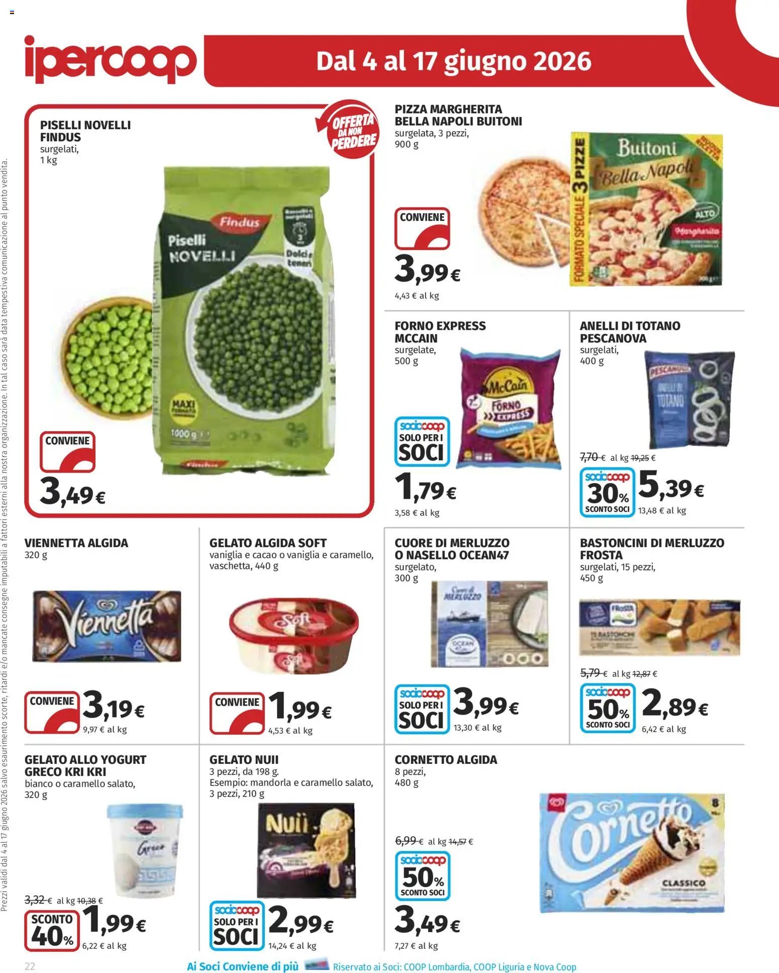 Ipercoop volantino Milano Bonola