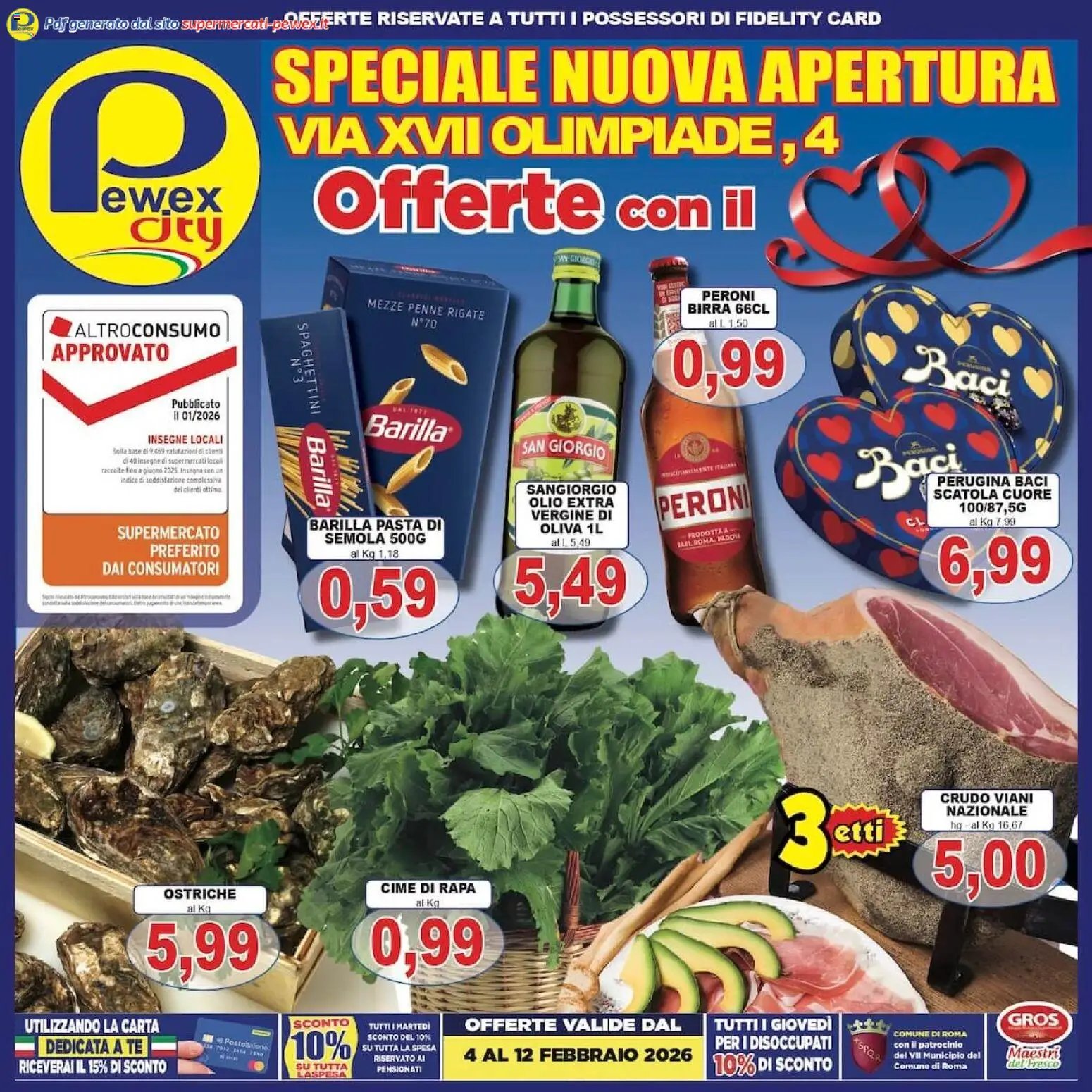 Pewex City - Nuova Apertura Roma catalogo (2026-02-04 - 2026-02-12)