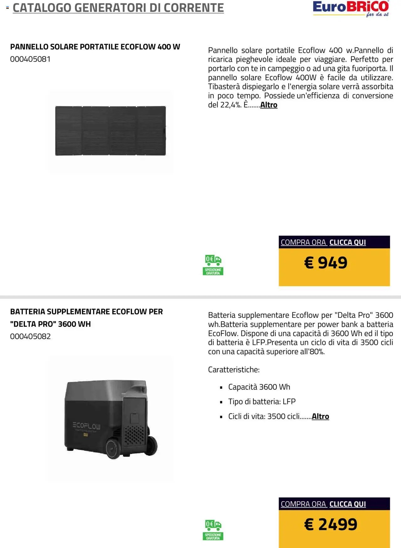 Eurobrico Generatori catalogo