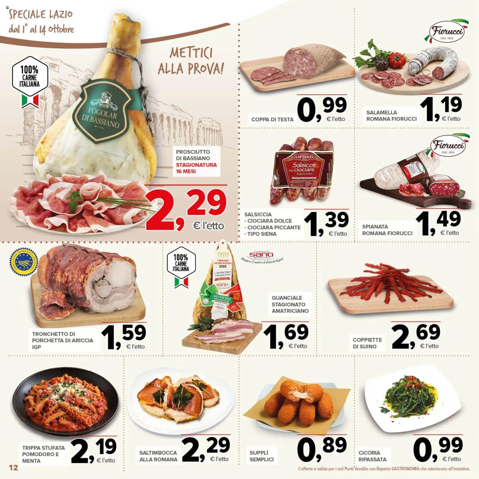 Todis volantino Lazio
