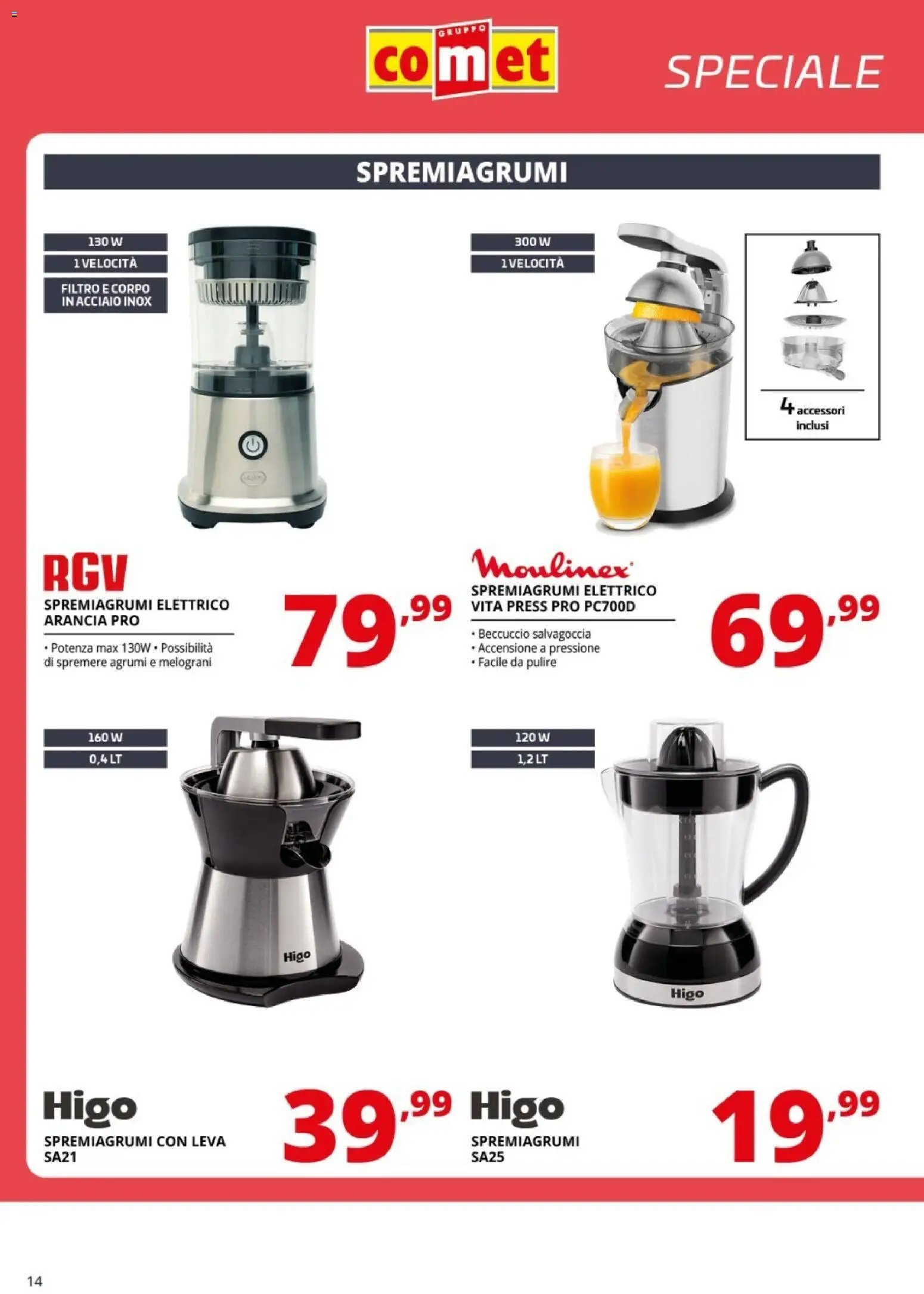 Comet volantino Cucina e Caffè