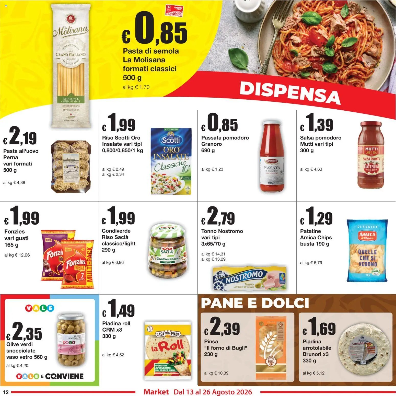 Sì con Te volantino Market