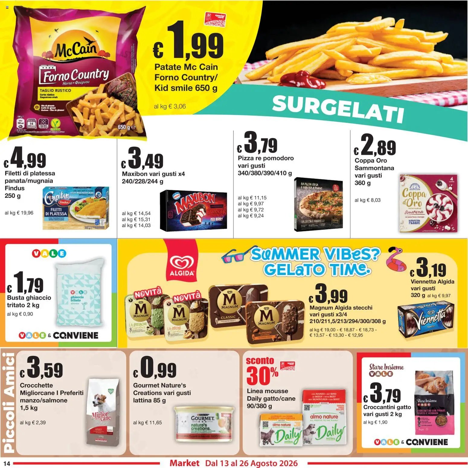 Sì con Te volantino Market