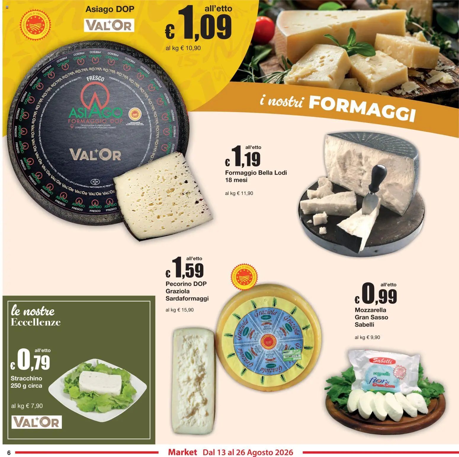 Sì con Te volantino Market