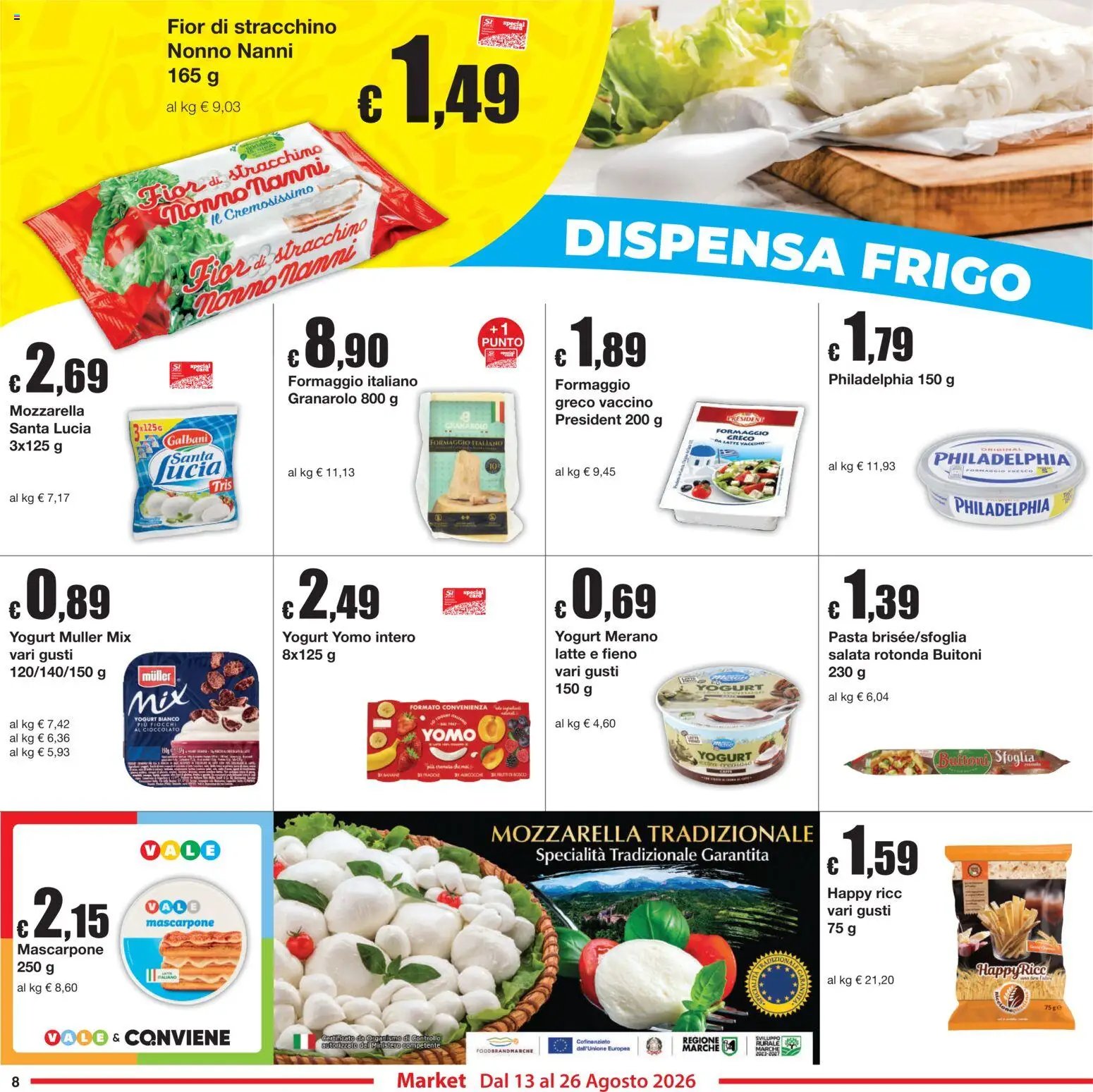 Sì con Te volantino Market