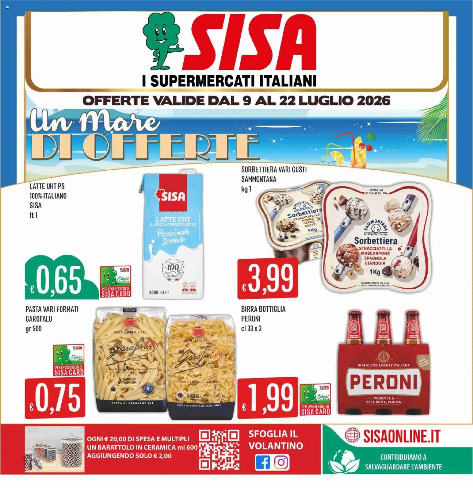 SISA volantino Calabria