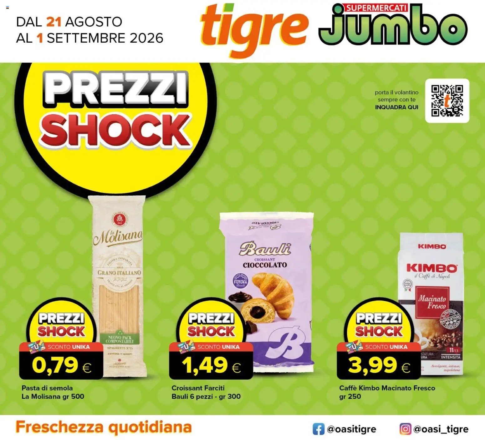 Tigre volantino Jumbo