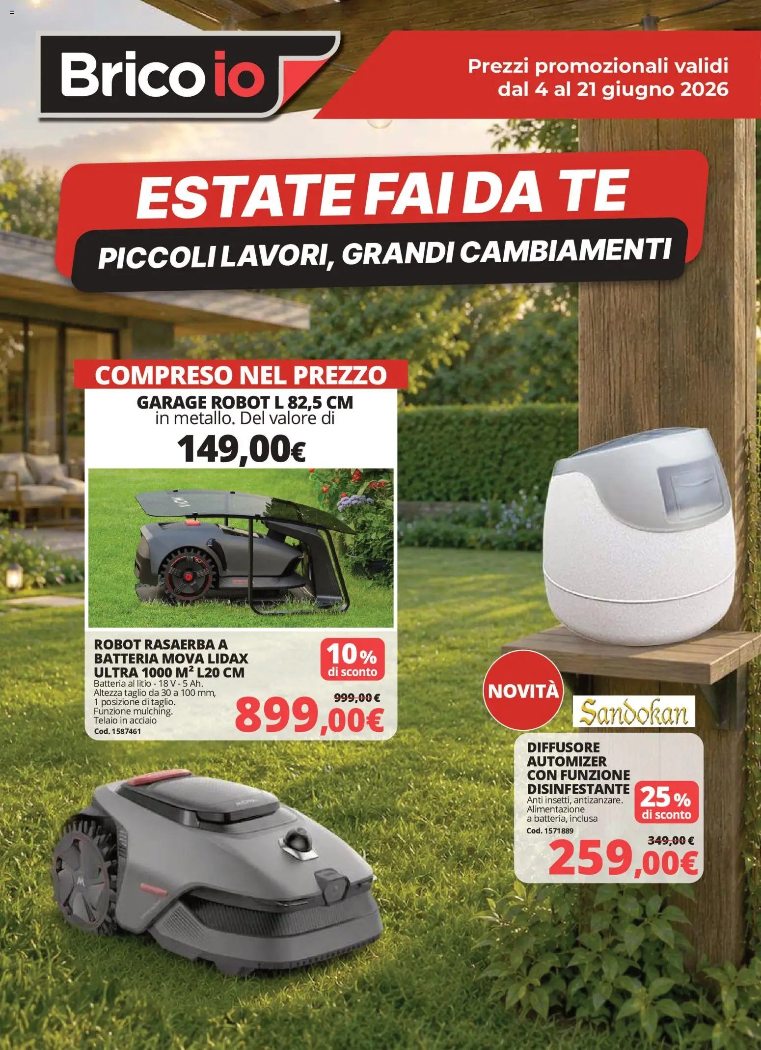 Brico io volantino Forlì, Siena