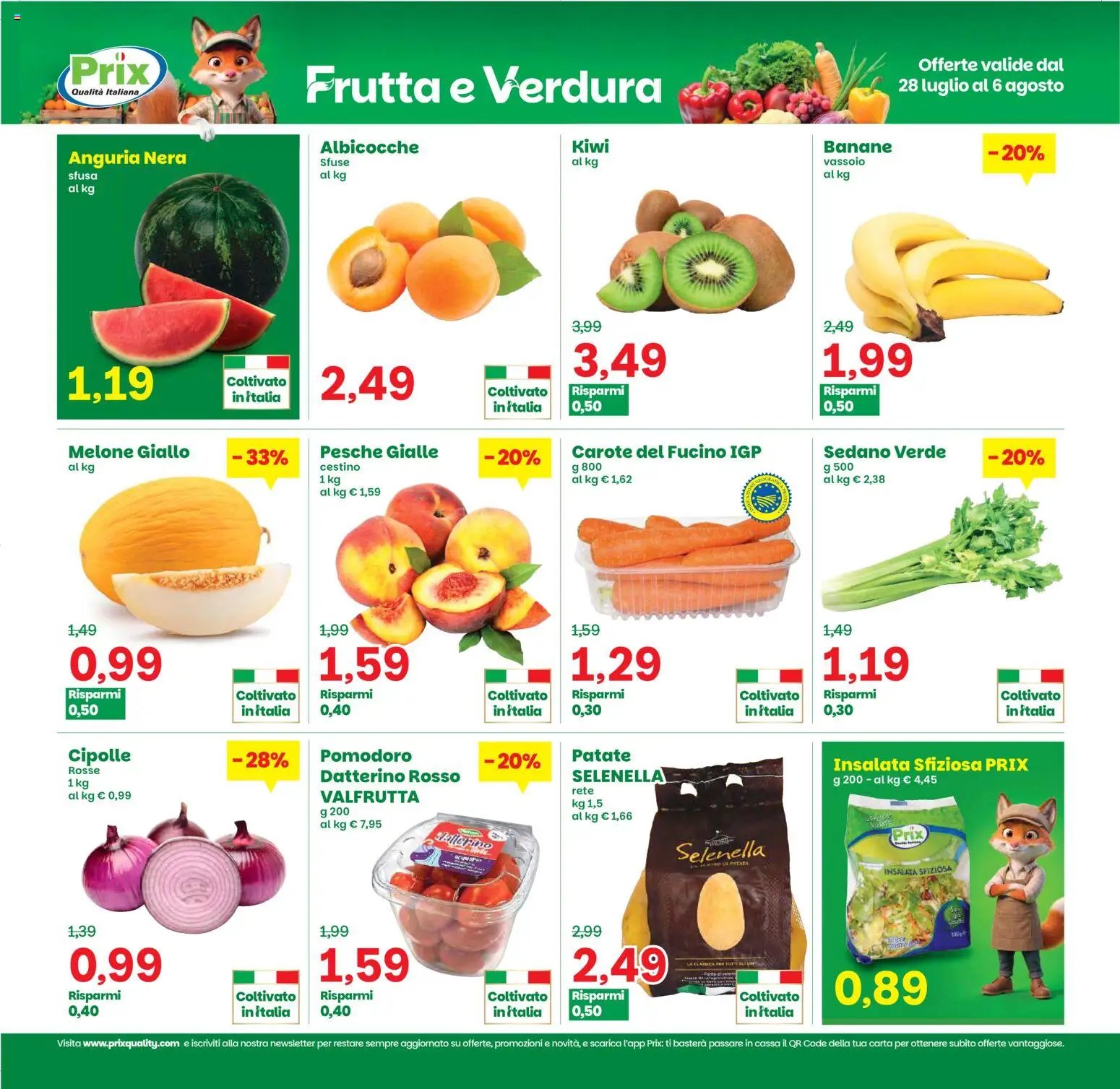 Prix volantino