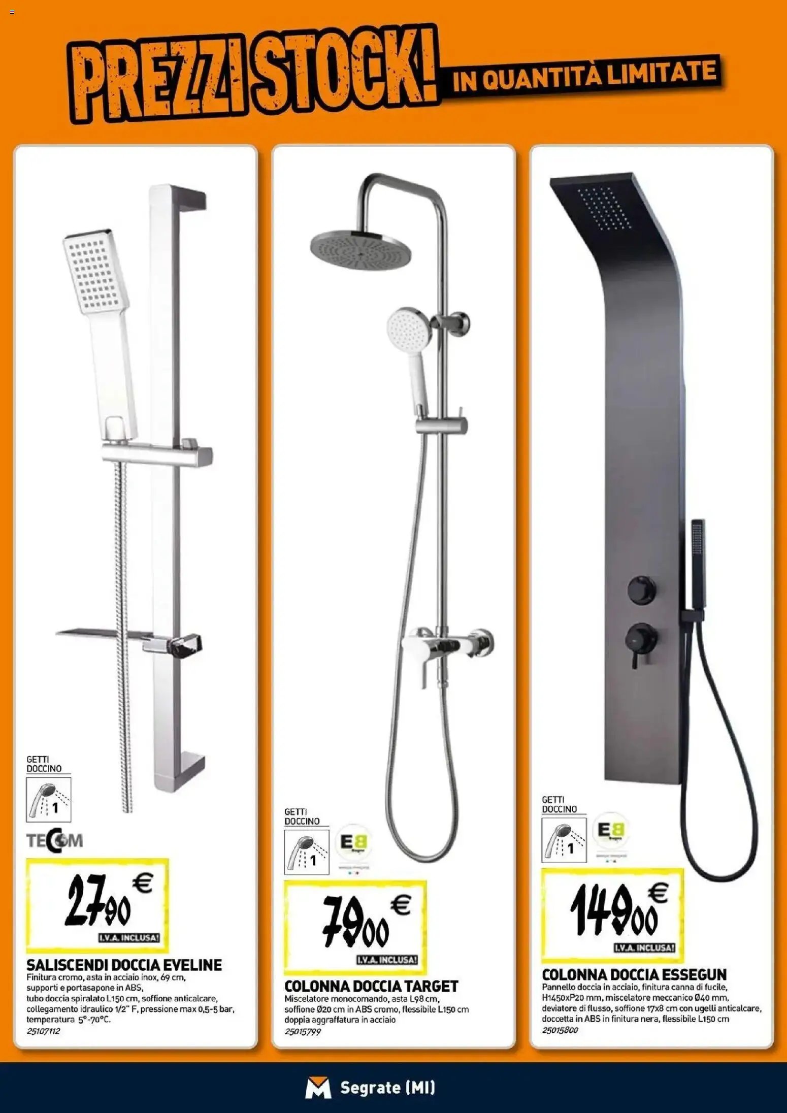 TECNOMAT - Straordinari prezzi stock!