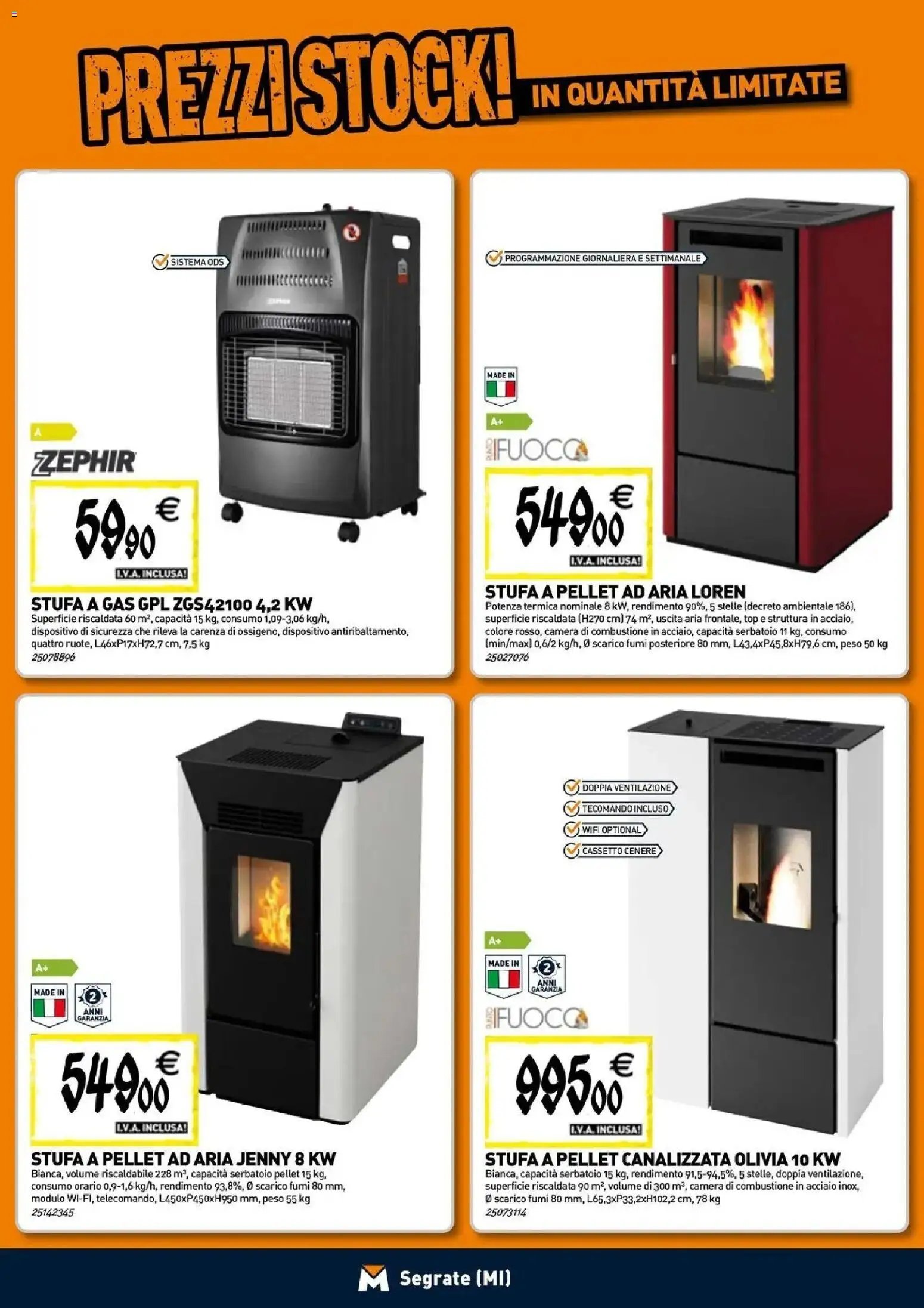 TECNOMAT - Straordinari prezzi stock!