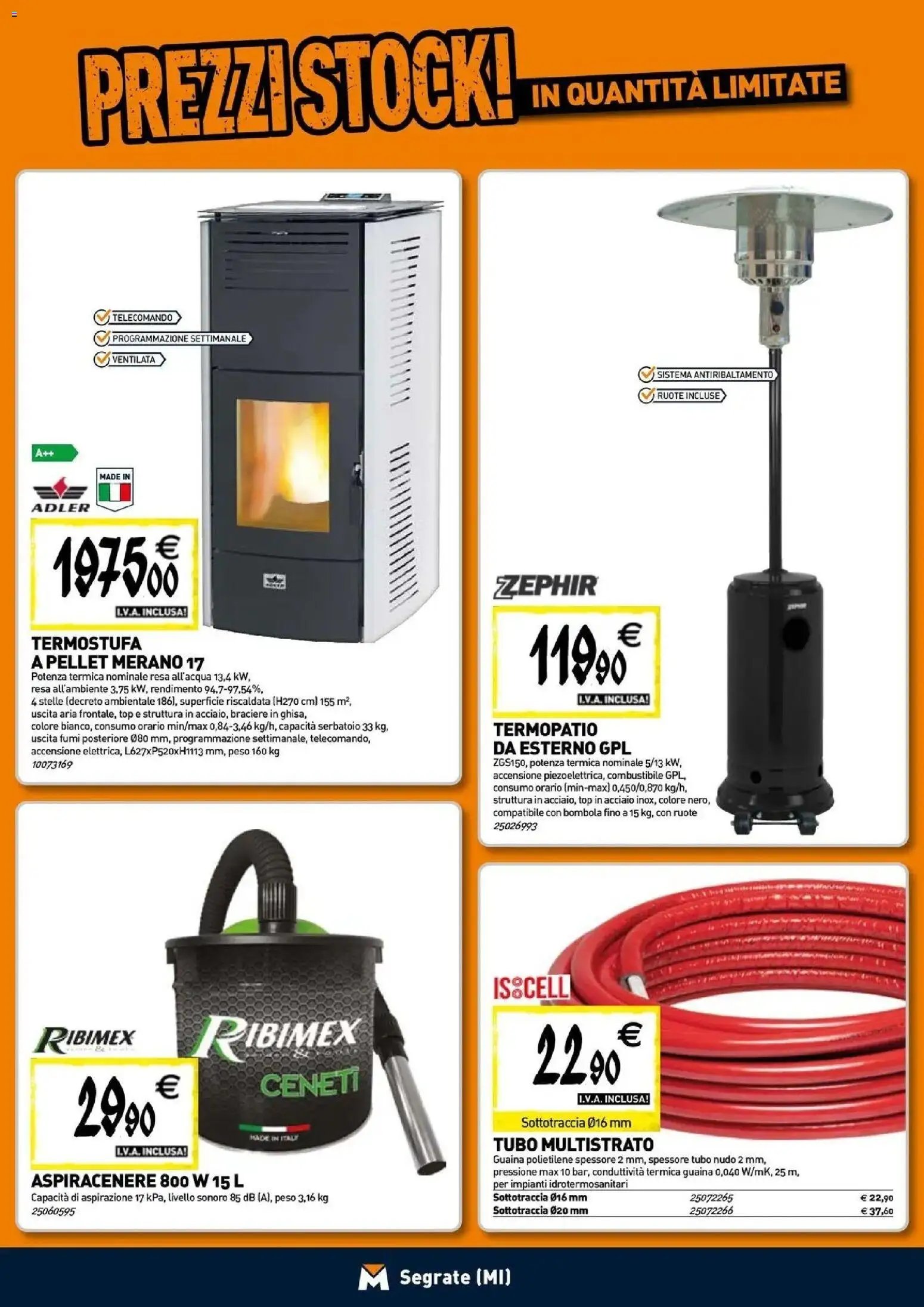 TECNOMAT - Straordinari prezzi stock!