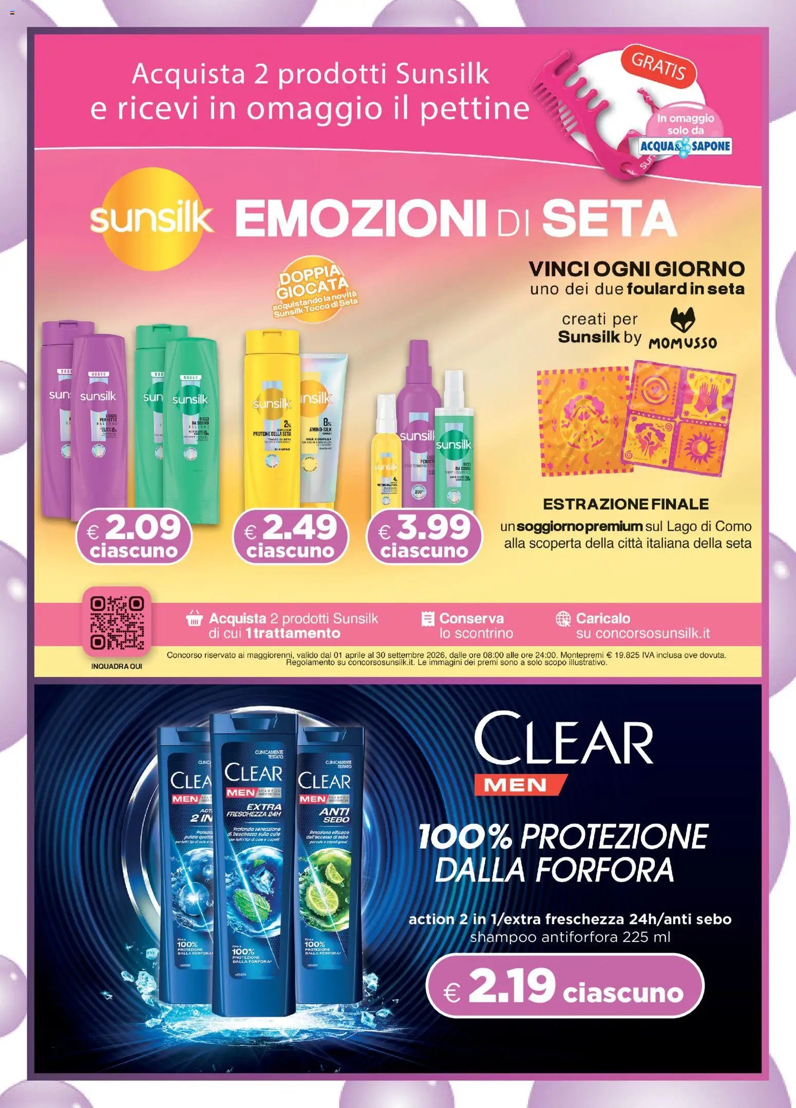 Acqua e Sapone volantino