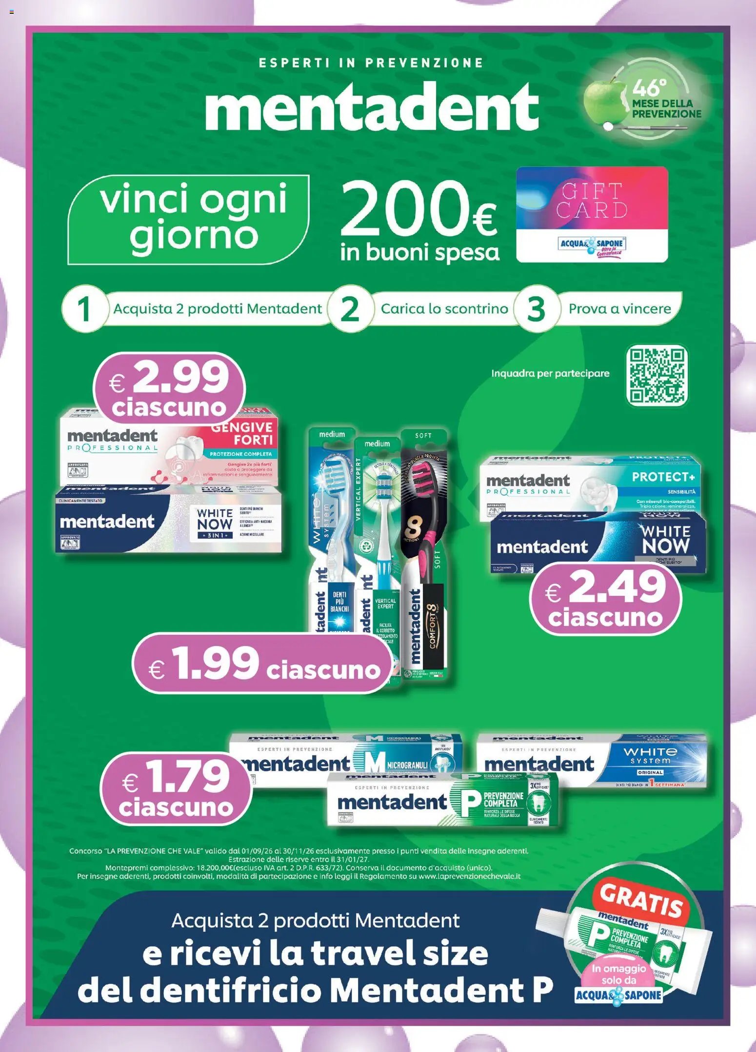 Acqua e Sapone volantino