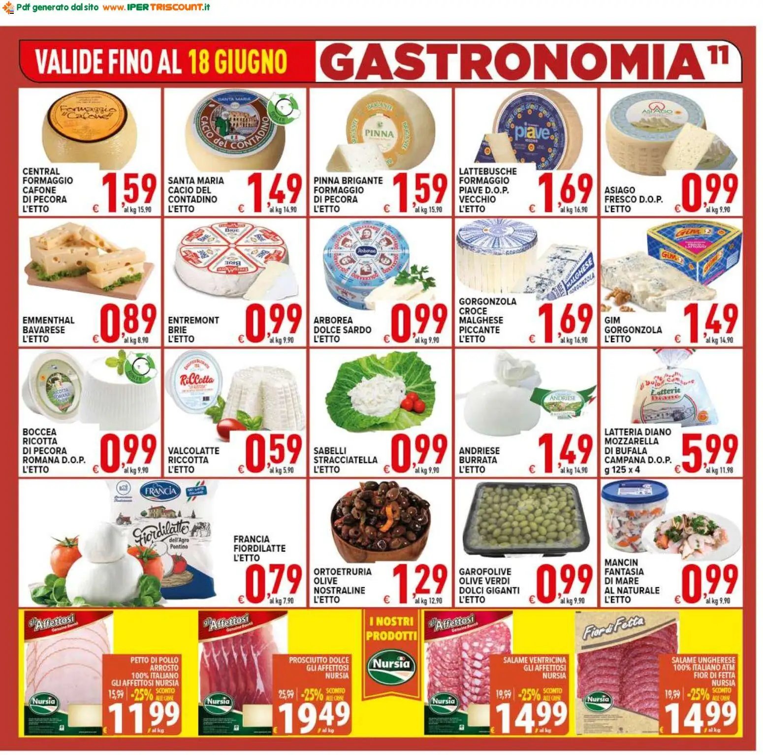 Ipertriscount volantino