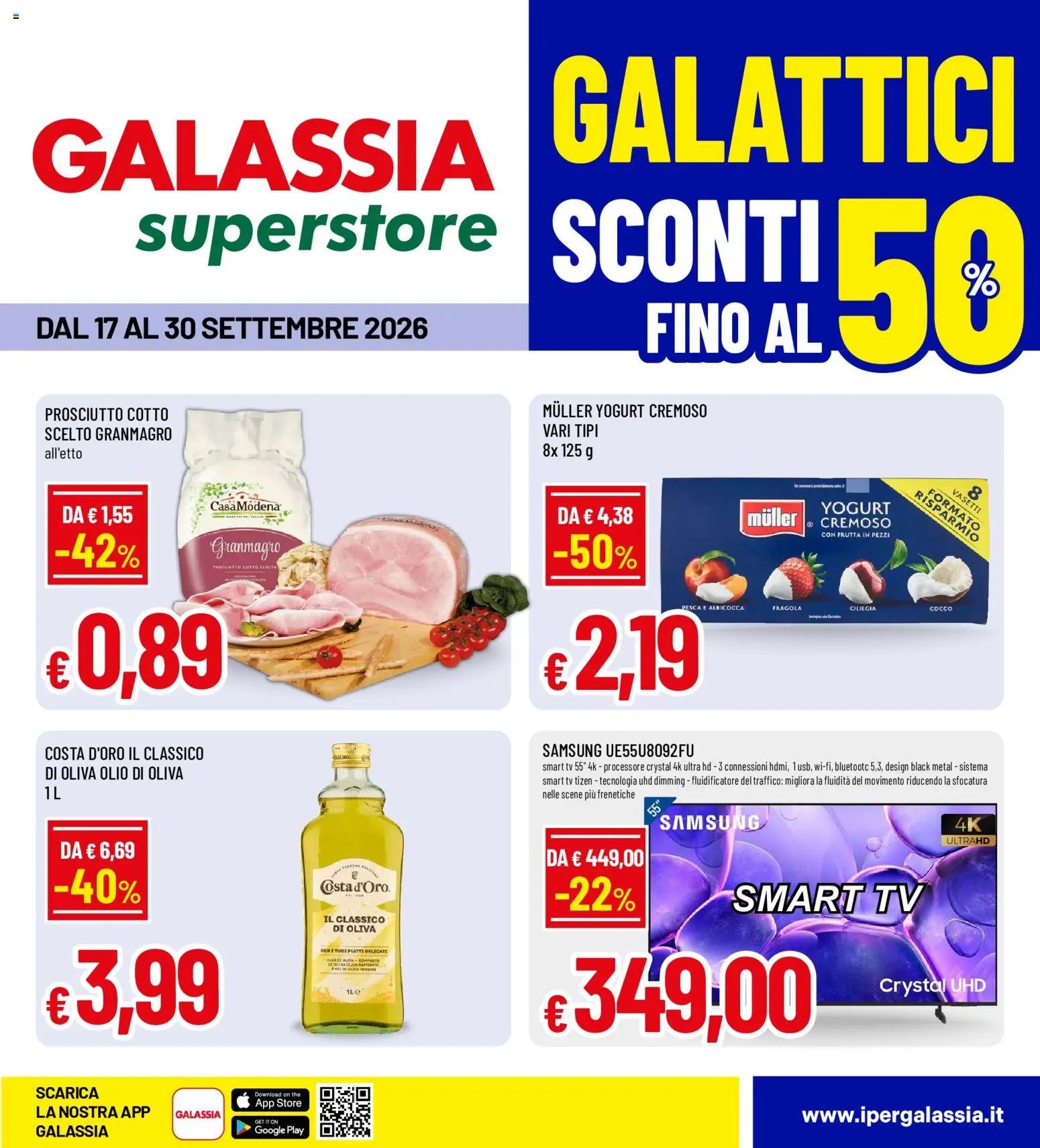 Galassia volantino Superstore