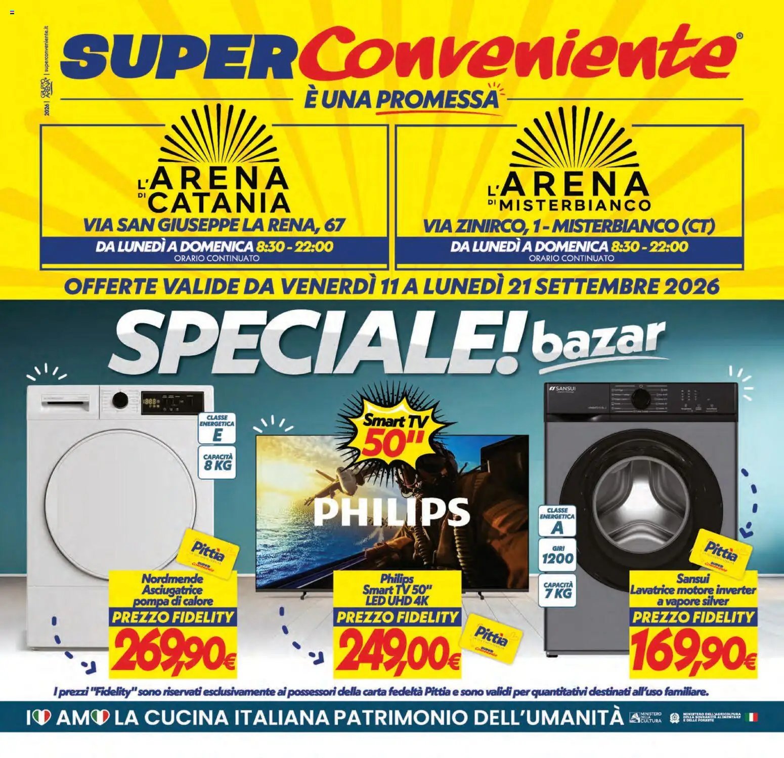 SuperConveniente volantino Misterbianco, Catania