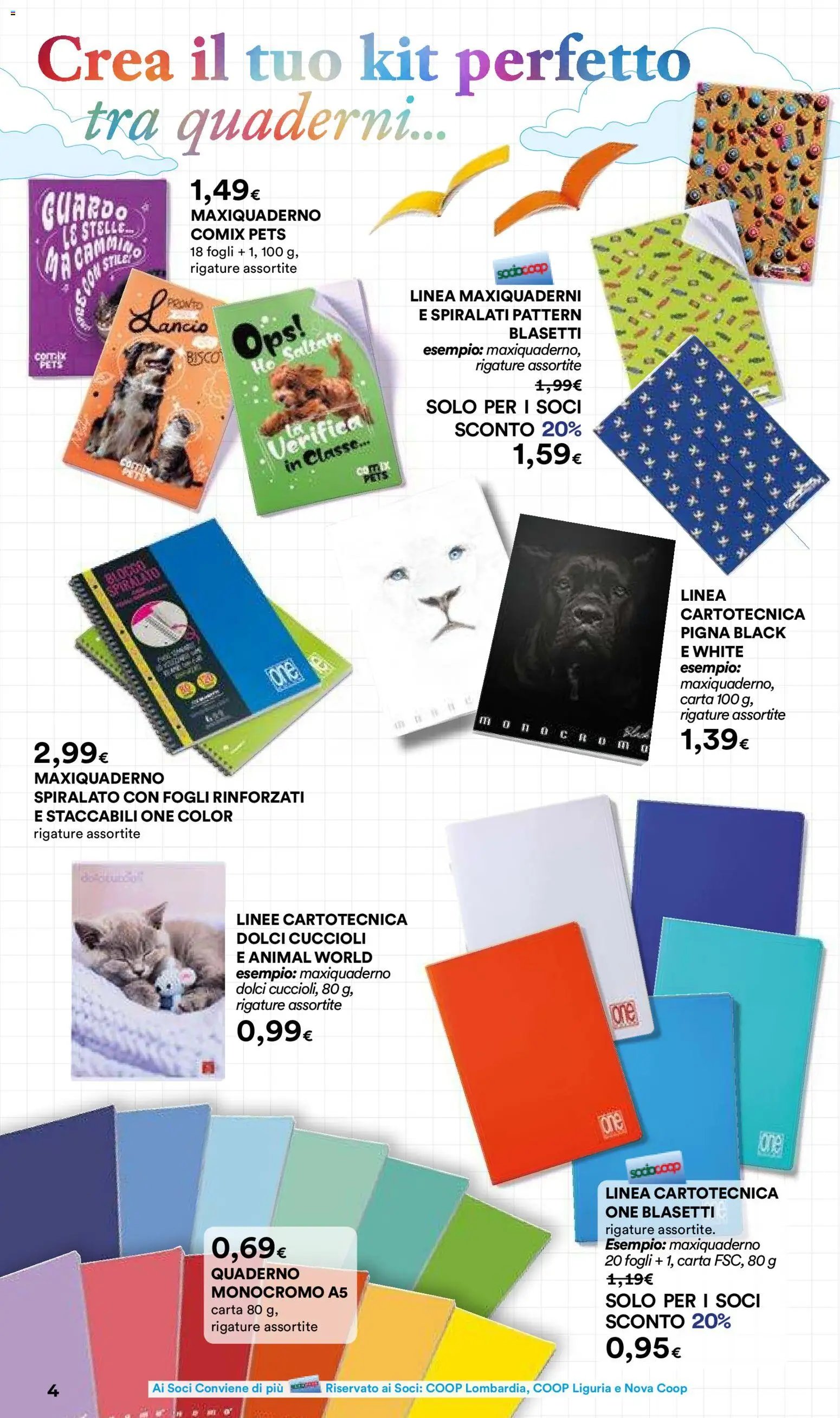 Ipercoop volantino Scuola Lombardia