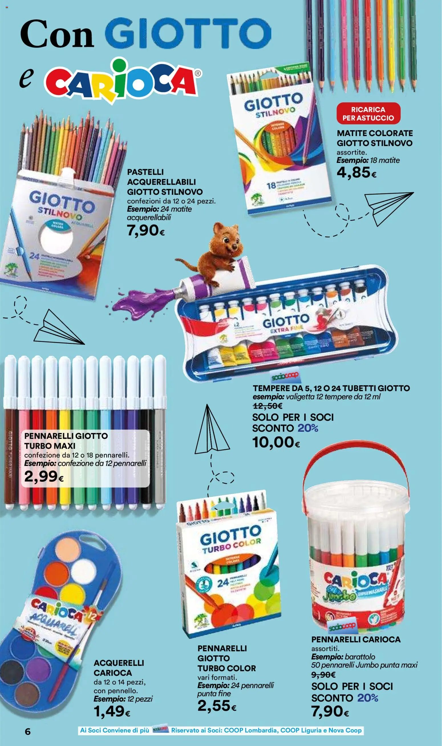 Ipercoop volantino Scuola Lombardia