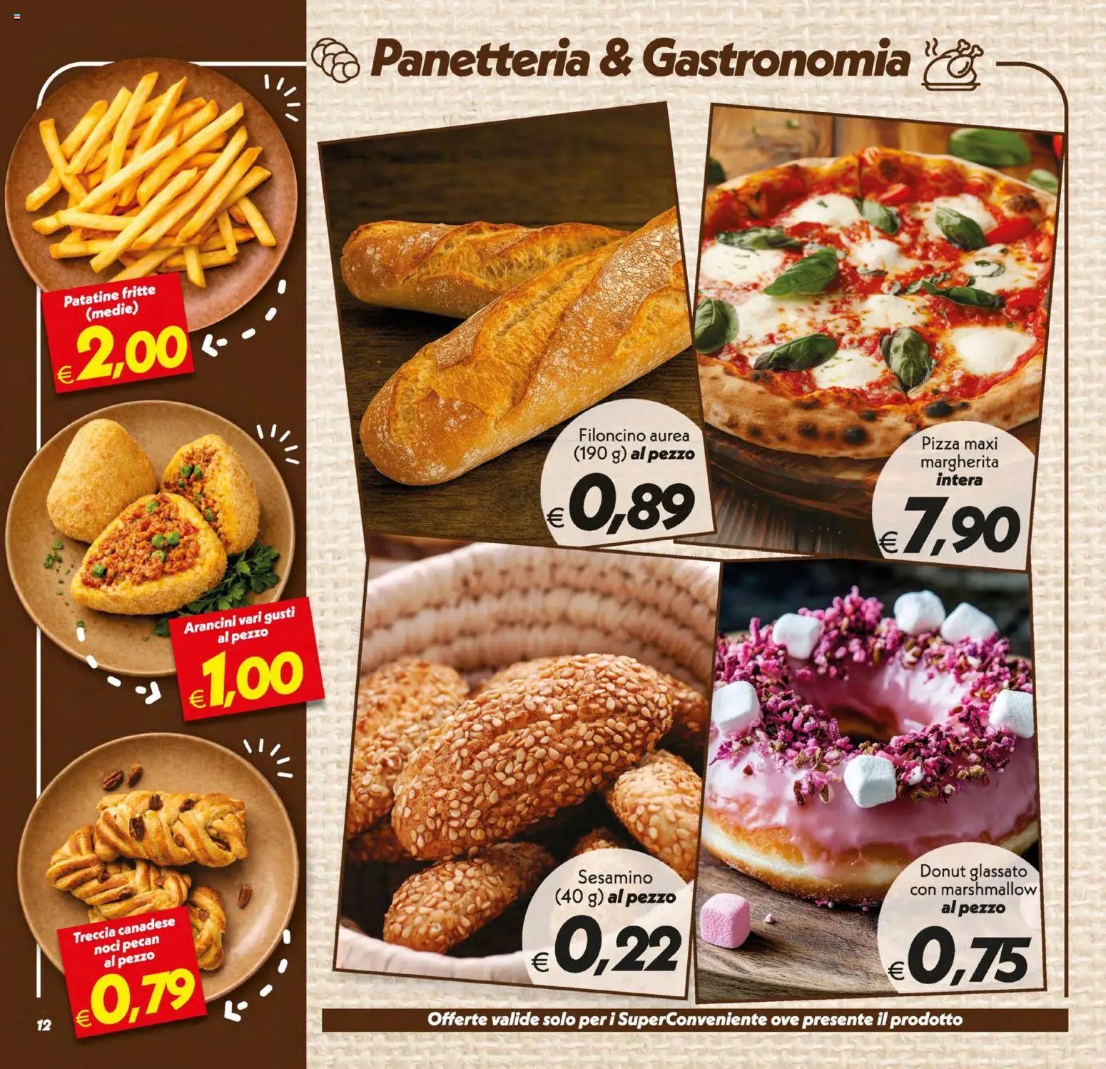 SuperConveniente volantino Caltanissetta, San Cataldo, Avola, Lascari, Milazzo, Barcellona