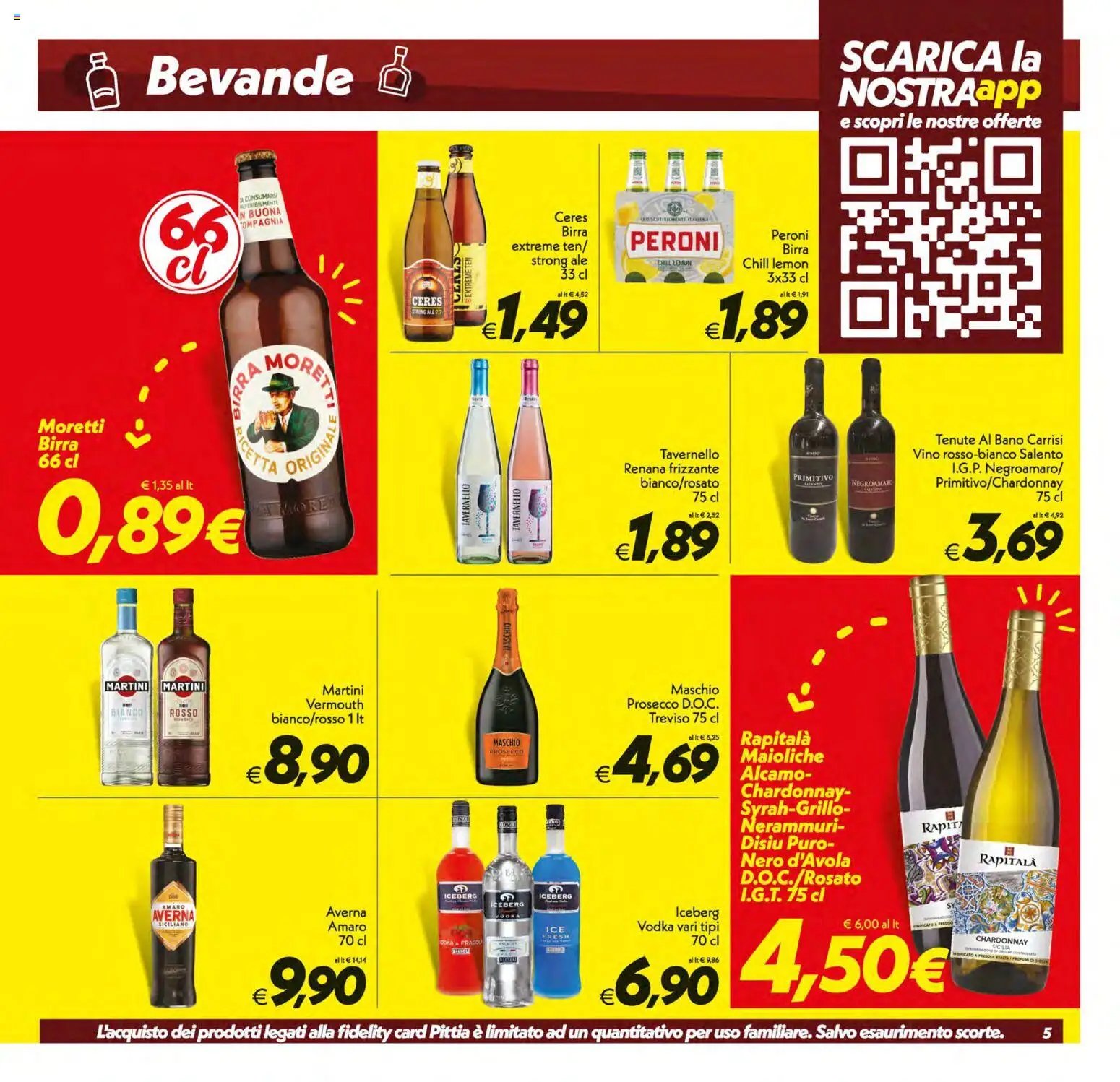 SuperConveniente volantino Caltanissetta, San Cataldo, Avola, Lascari, Milazzo, Barcellona
