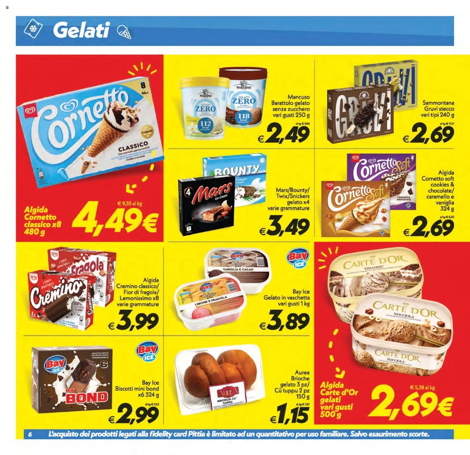 SuperConveniente volantino Caltanissetta, San Cataldo, Avola, Lascari, Milazzo, Barcellona