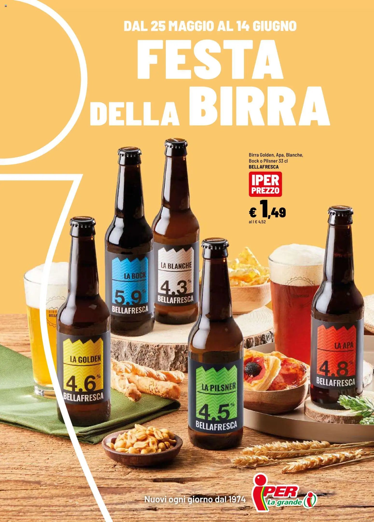 Iper volantino Birra (2026-05-25 - 2026-06-14)