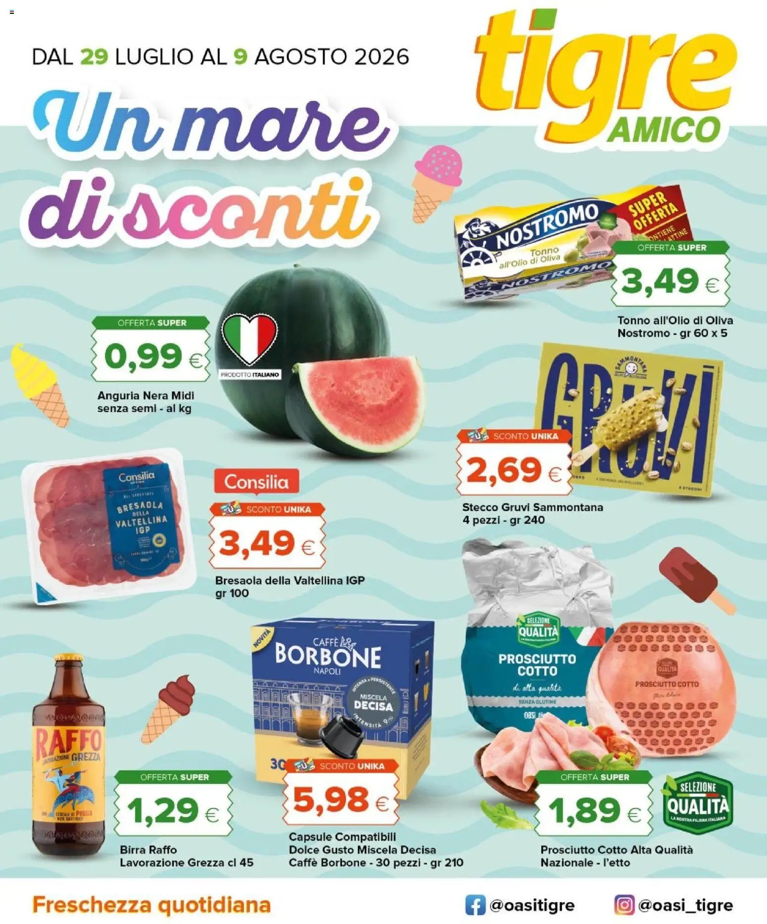 Tigre volantino Amico