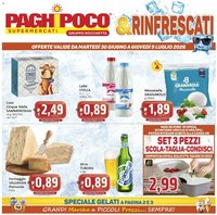 Paghi Poco volantino