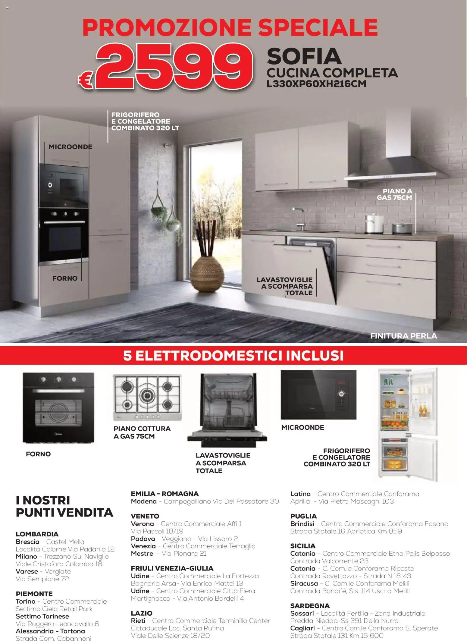 Conforama volantino Arredo