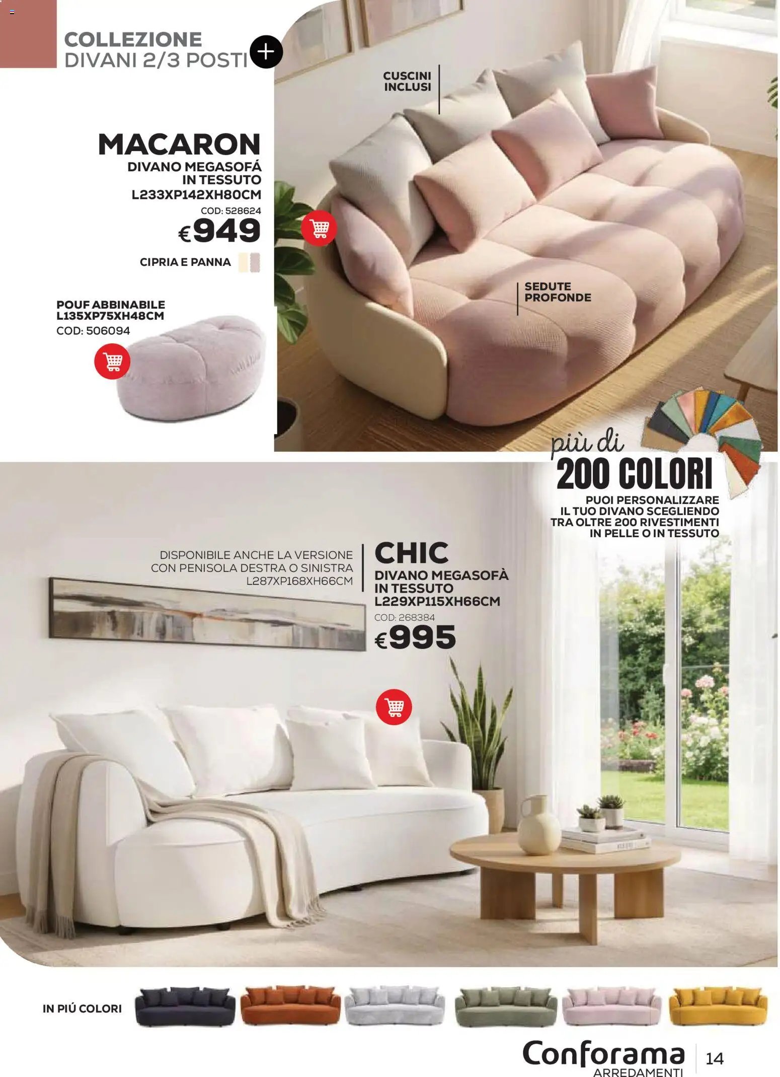 Conforama volantino Arredo