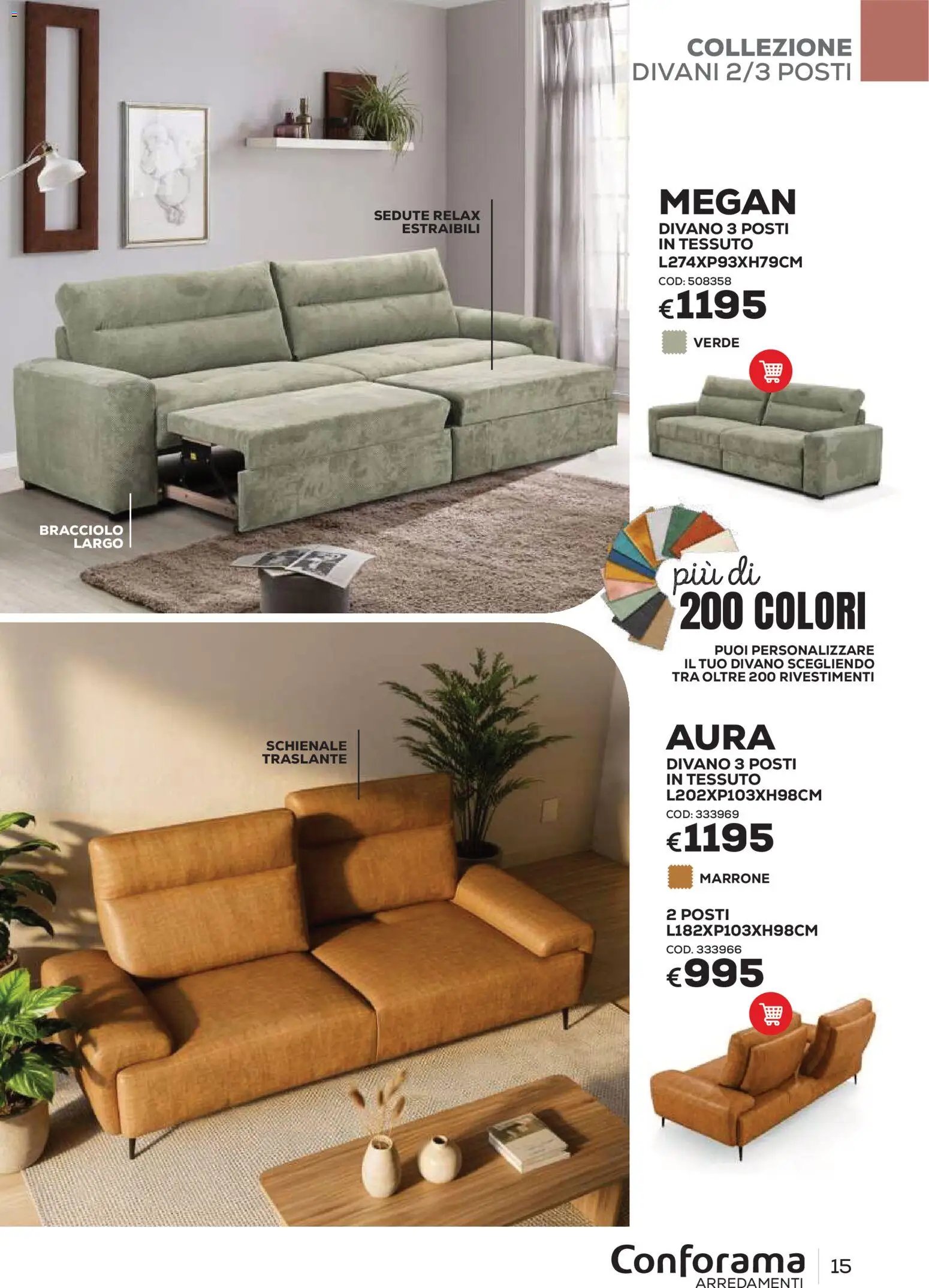 Conforama volantino Arredo