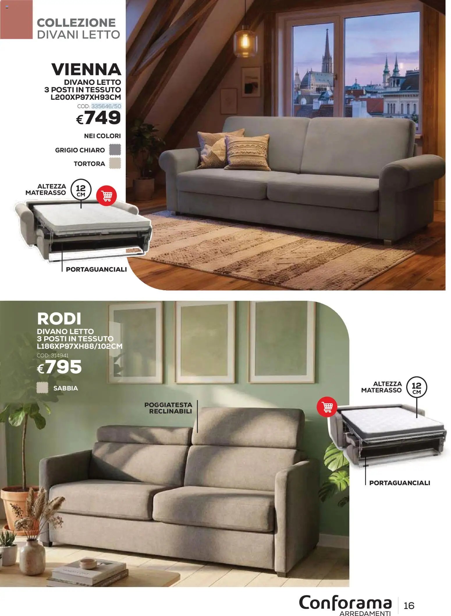 Conforama volantino Arredo