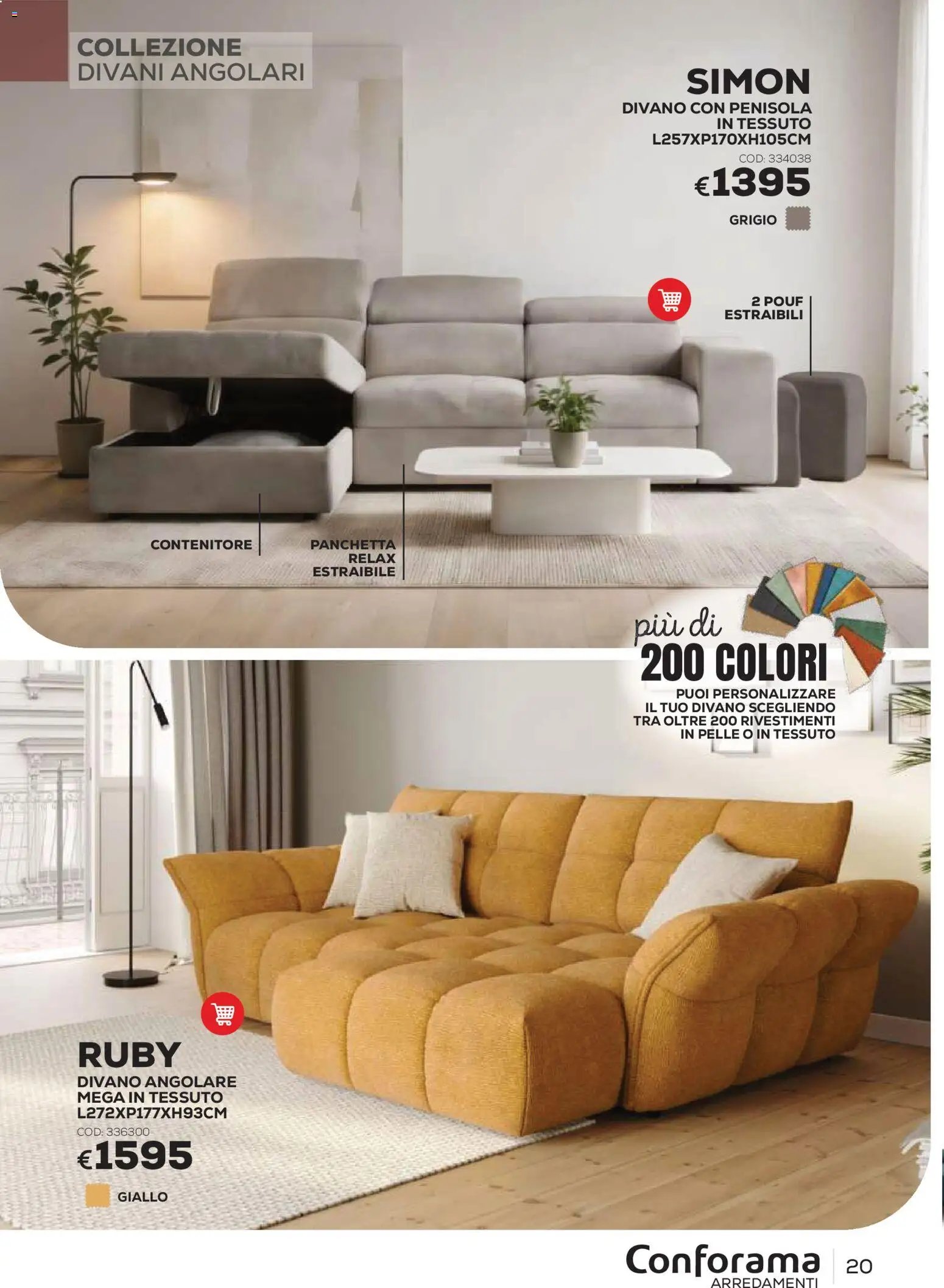 Conforama volantino Arredo