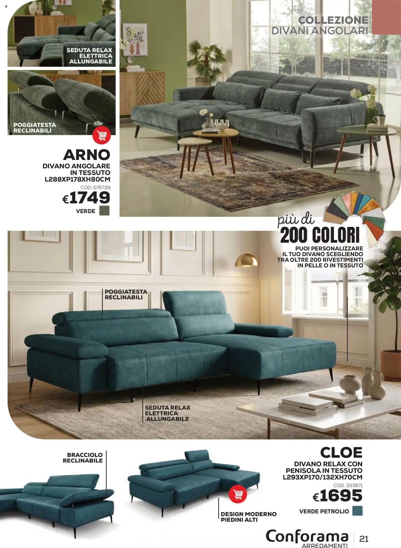 Conforama volantino Arredo