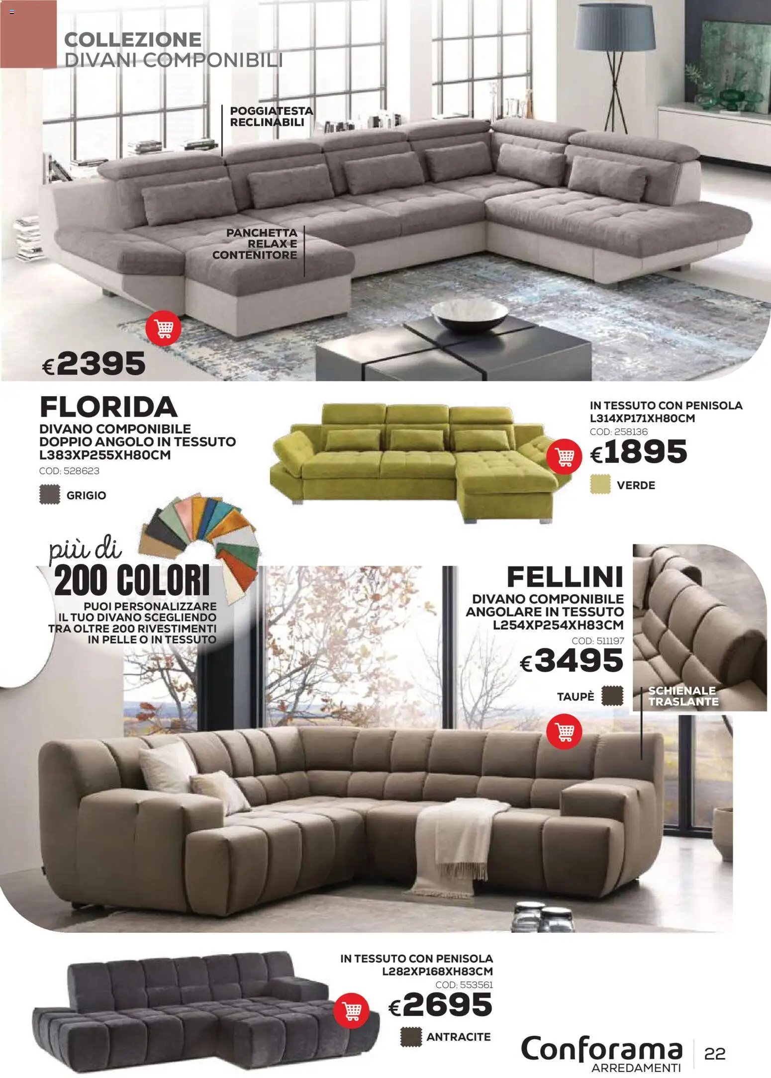 Conforama volantino Arredo