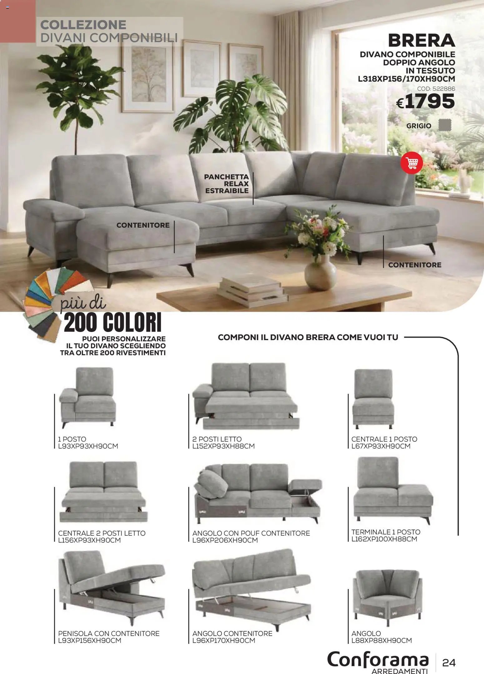 Conforama volantino Arredo
