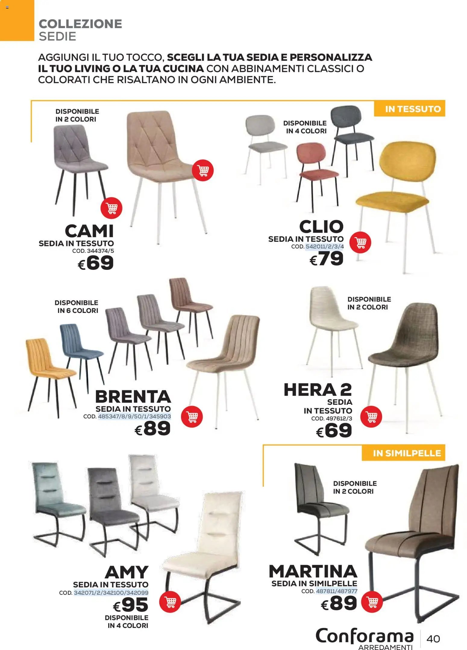 Conforama volantino Arredo