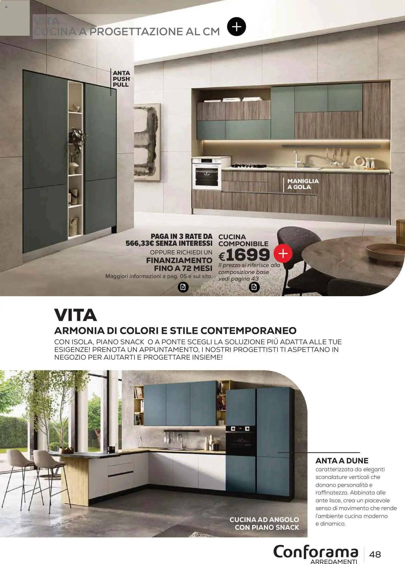 Conforama volantino Arredo