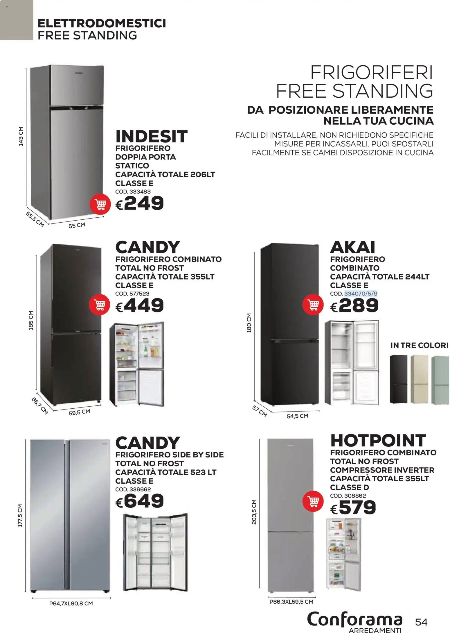 Conforama volantino Arredo