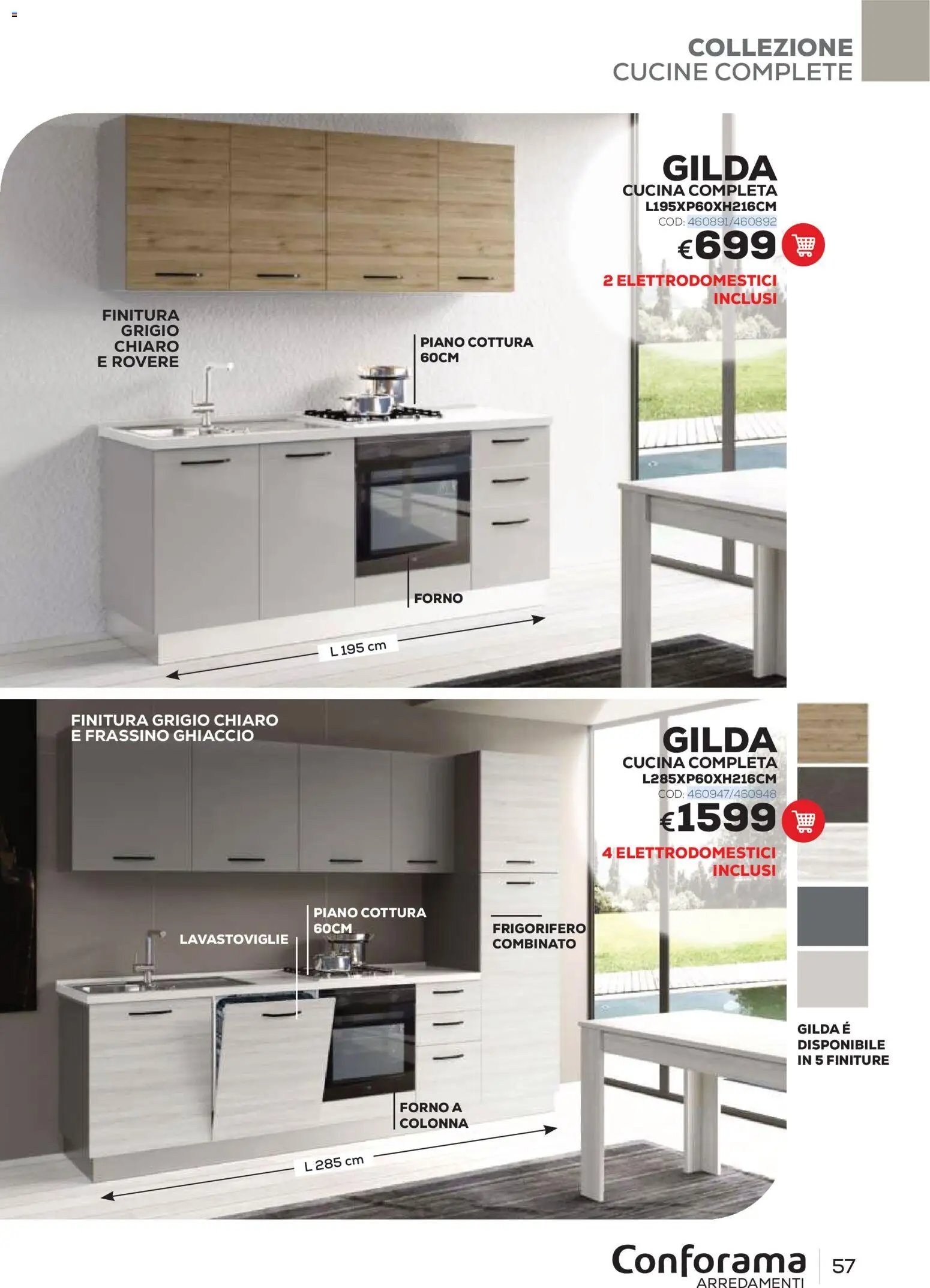 Conforama volantino Arredo