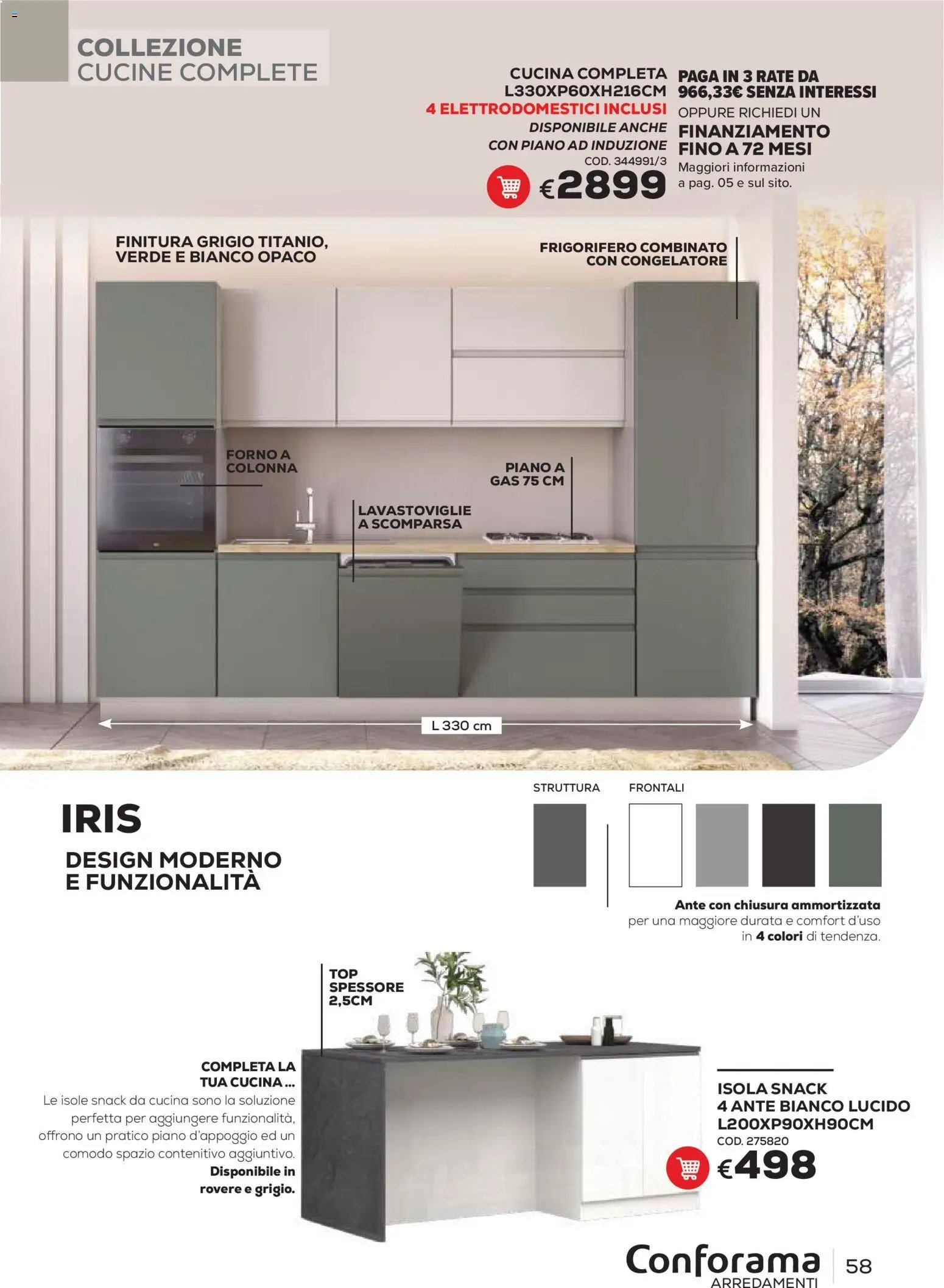 Conforama volantino Arredo