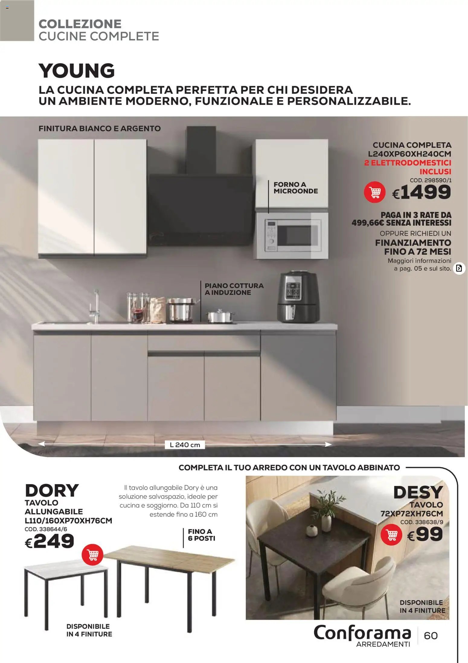 Conforama volantino Arredo