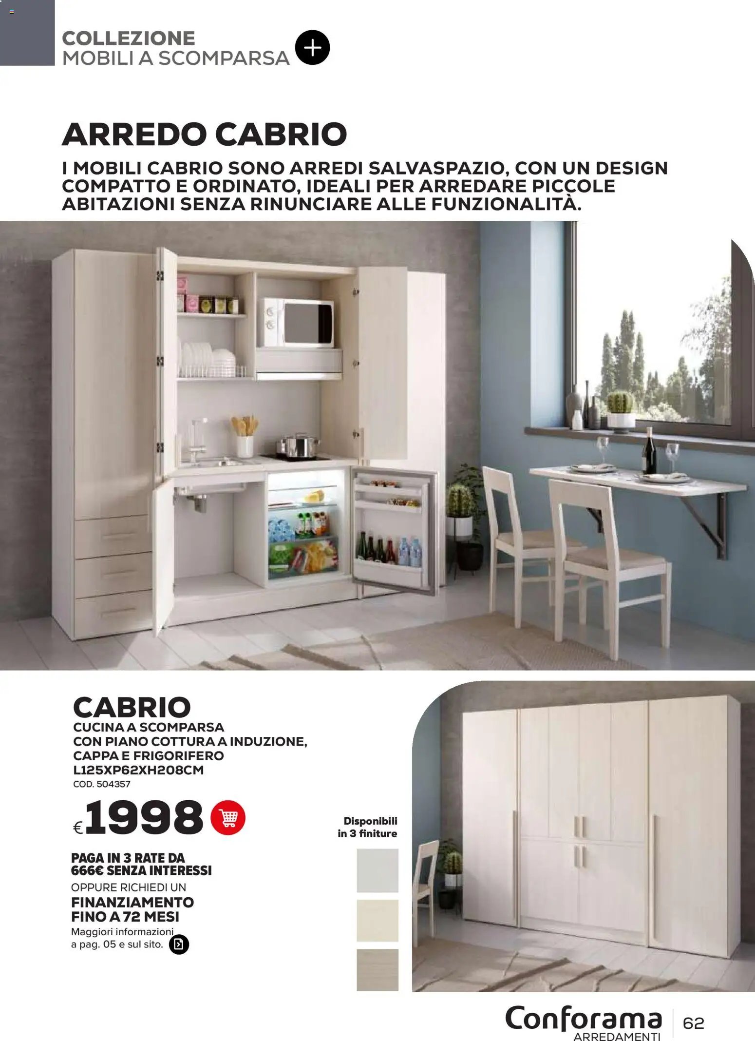 Conforama volantino Arredo