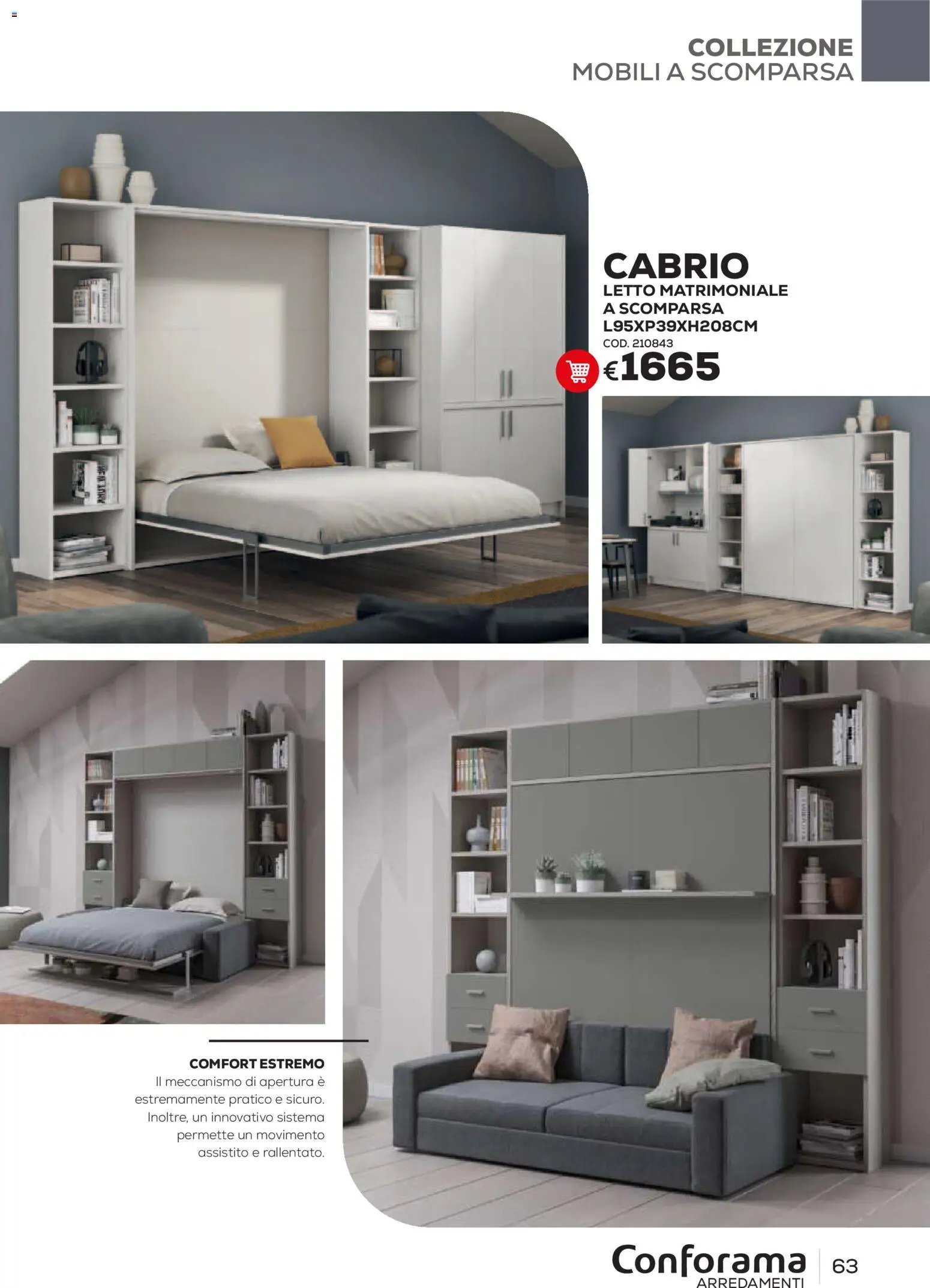 Conforama volantino Arredo