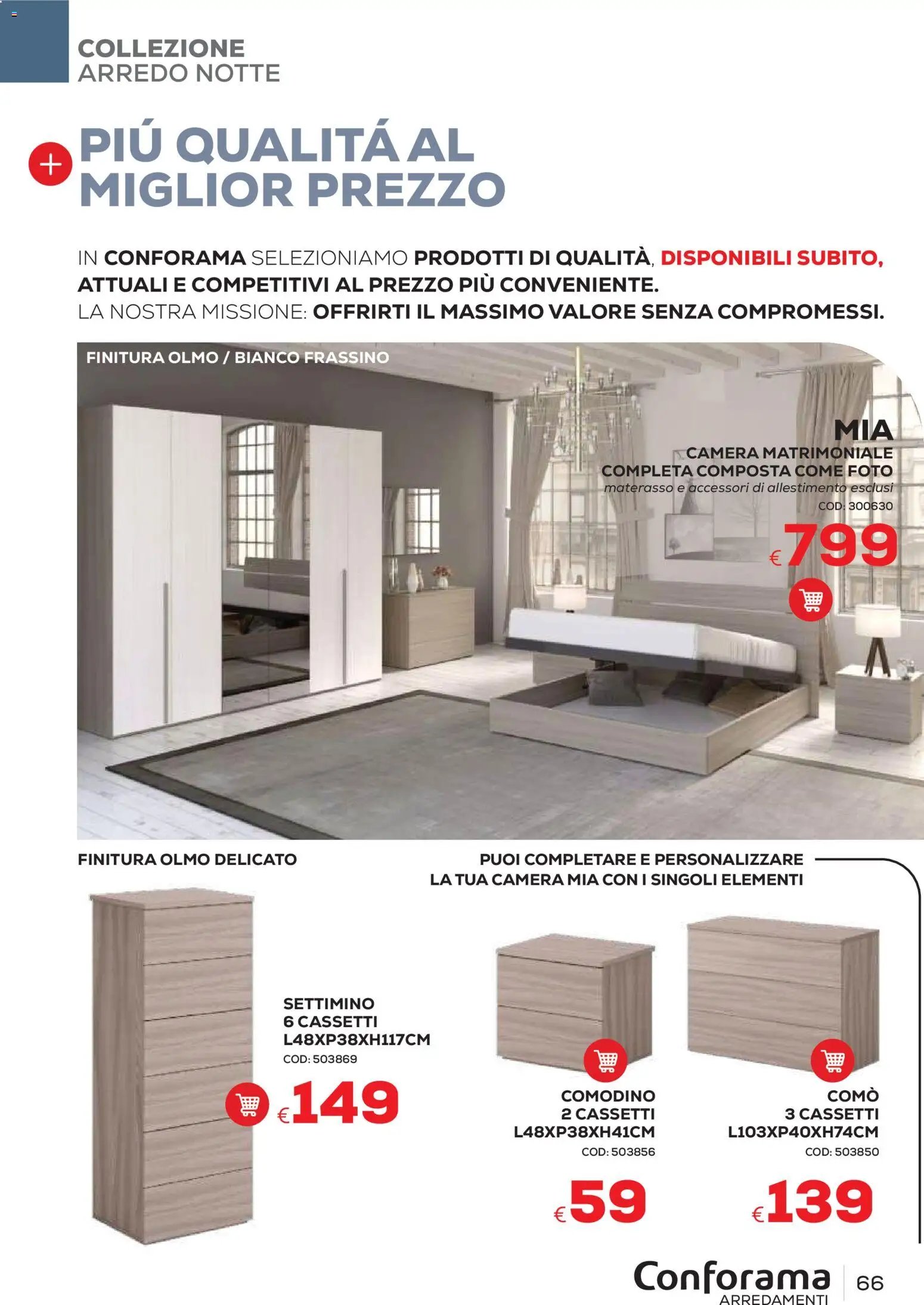 Conforama volantino Arredo
