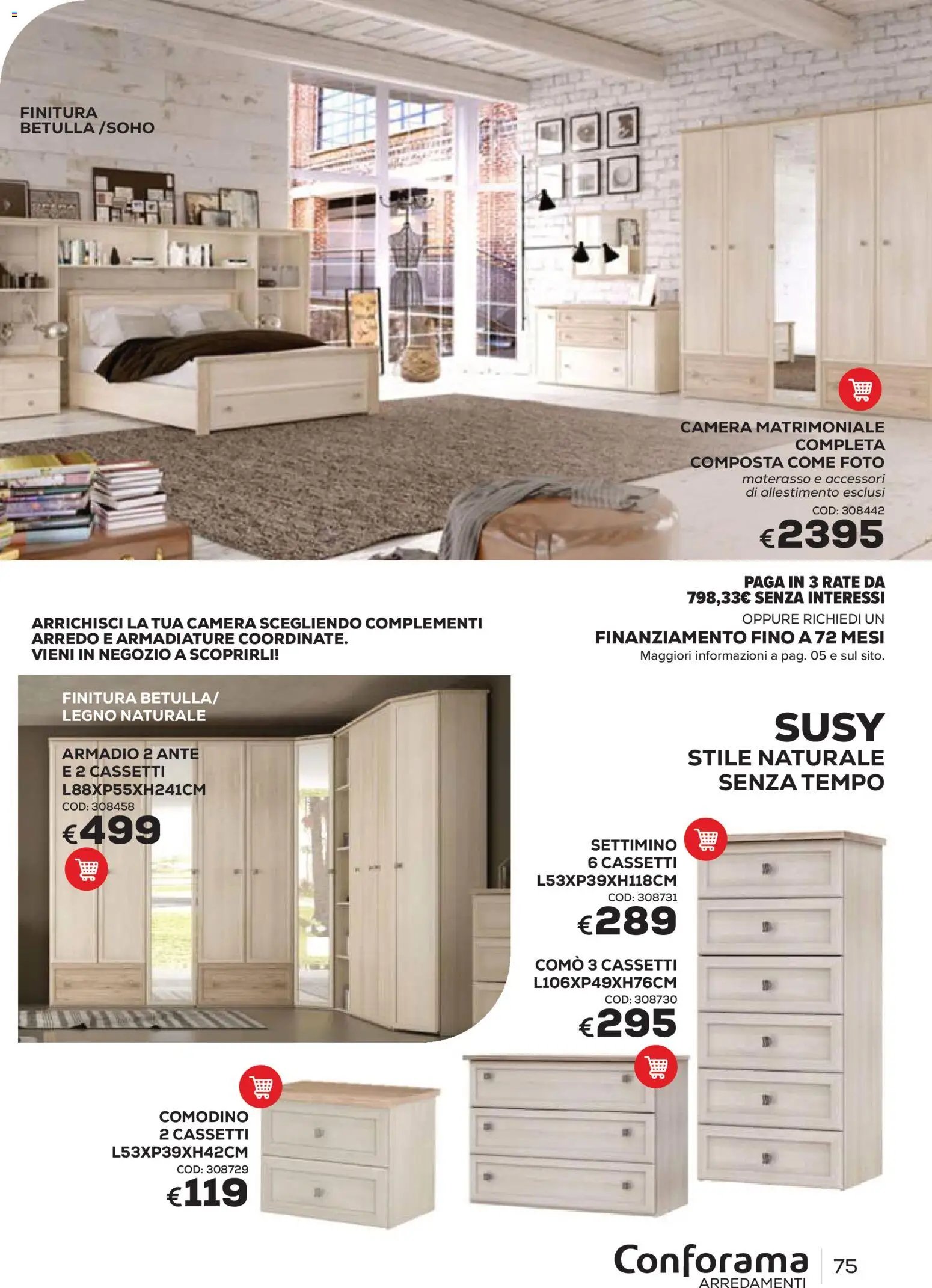 Conforama volantino Arredo